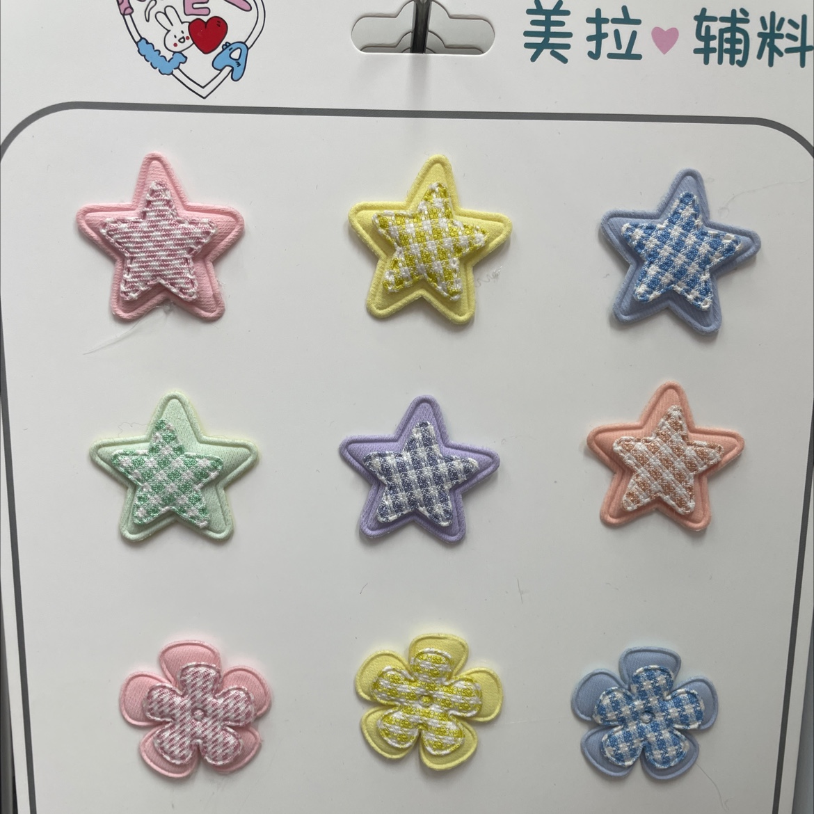 泡芙花儿童夏季可爱发饰夹子清新甜美发饰品