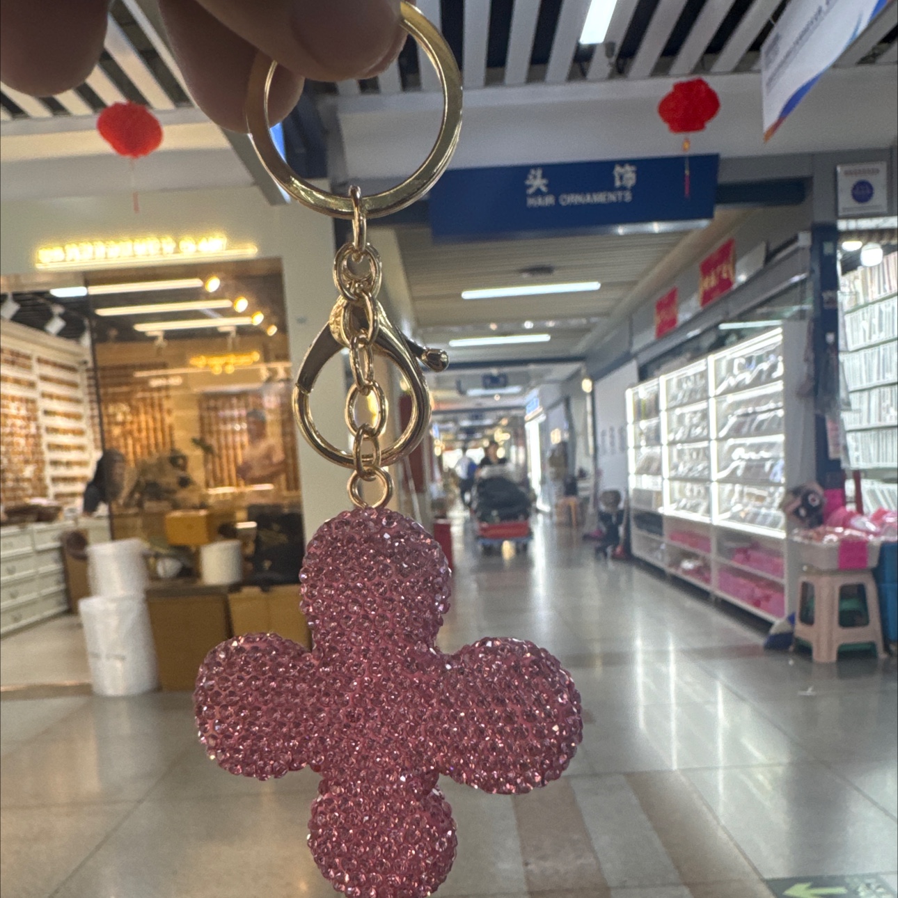 满钻钥匙扣，精品钥匙扣，手工钥匙扣，详情图4