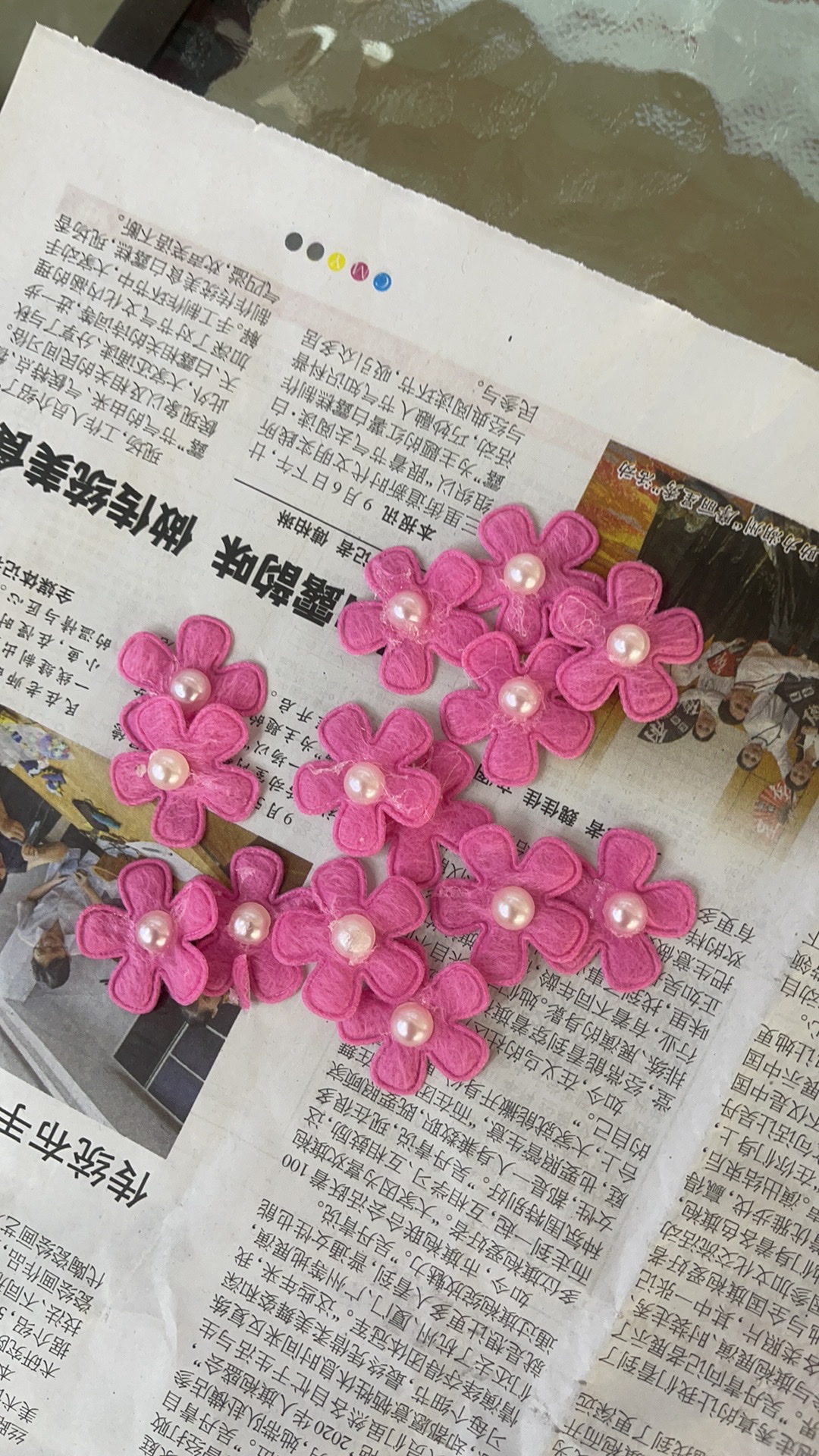 水钻BB夹泡芙花儿童夏季可爱抓夹发饰夹子甜美发饰品