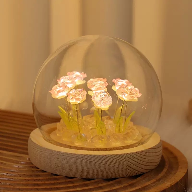 Rose bouquet night light Specification image