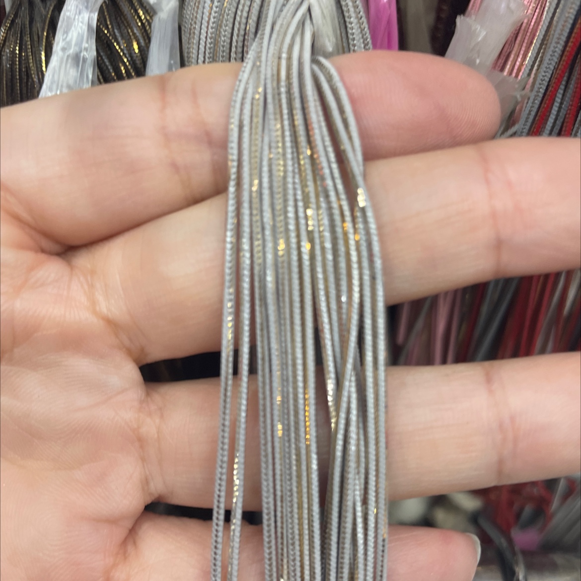 蛇链 彩色蛇链 链条电泳饰品配件手工DIY材料配件多款选择产品图