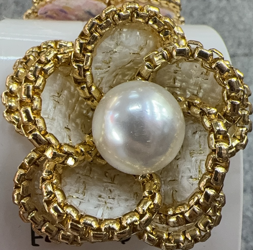 滴油饰品配件锆石捷克琉璃配件DIY手工材料饰品配件配套用品配件详情图6