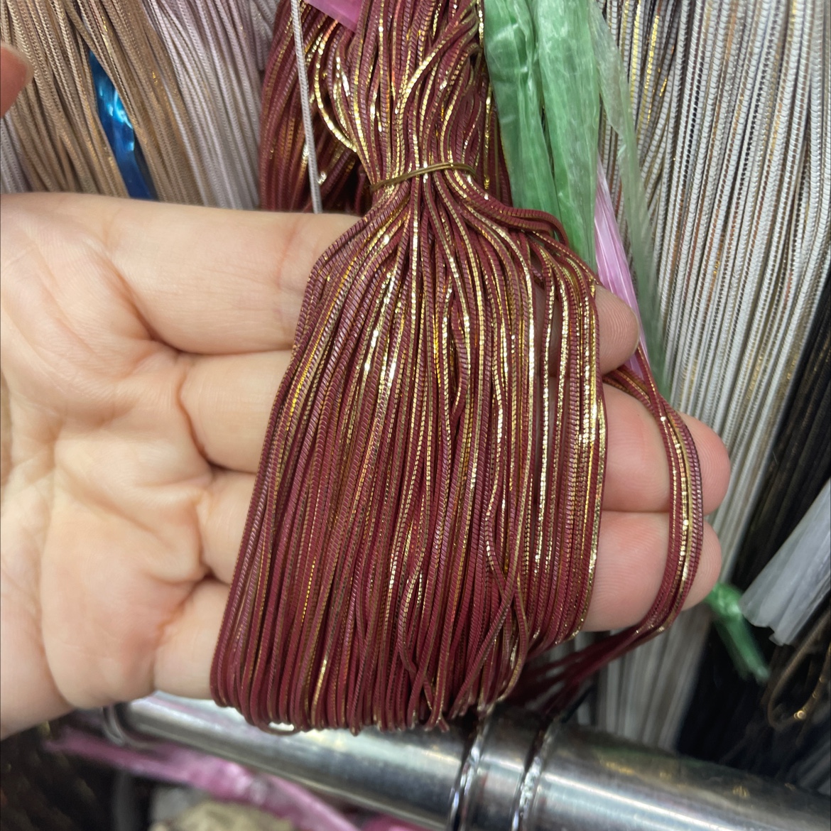 蛇链 彩色蛇链 链条电泳饰品配件手工DIY材料配件多款选择细节图