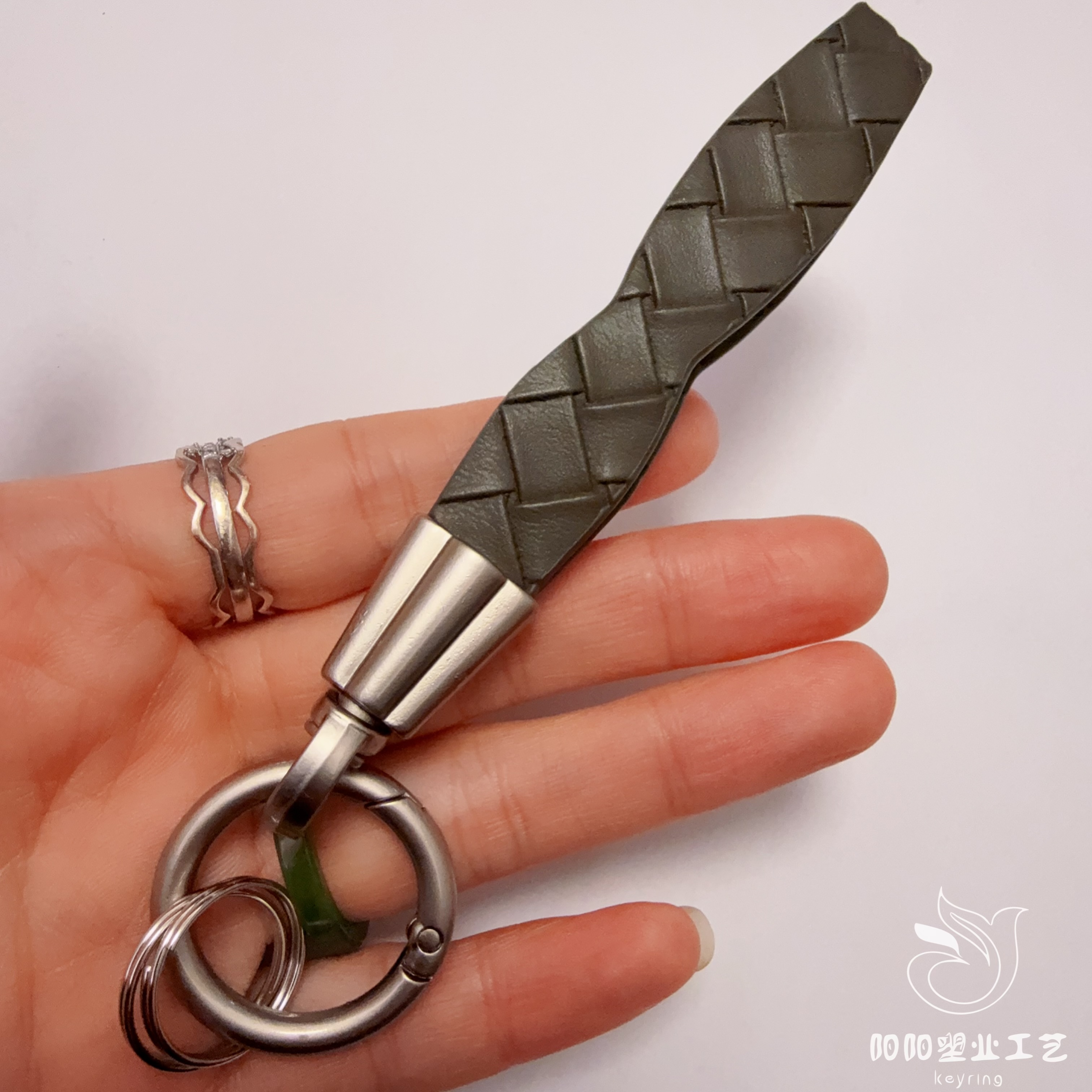 厂家定制皮革钥匙扣真皮钥匙扣广告礼品皮钥匙金属汽车钥匙扣挂件