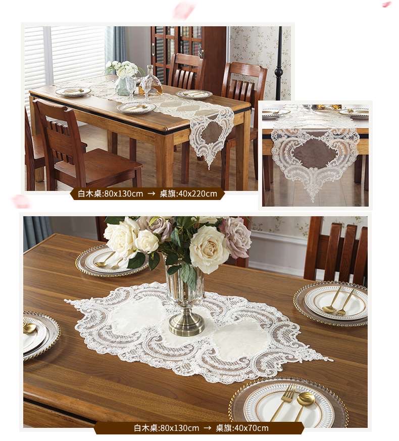 厂家直销高档桌旗桌布茶几垫台面防水防污桌垫桌旗茶几旗家用桌旗