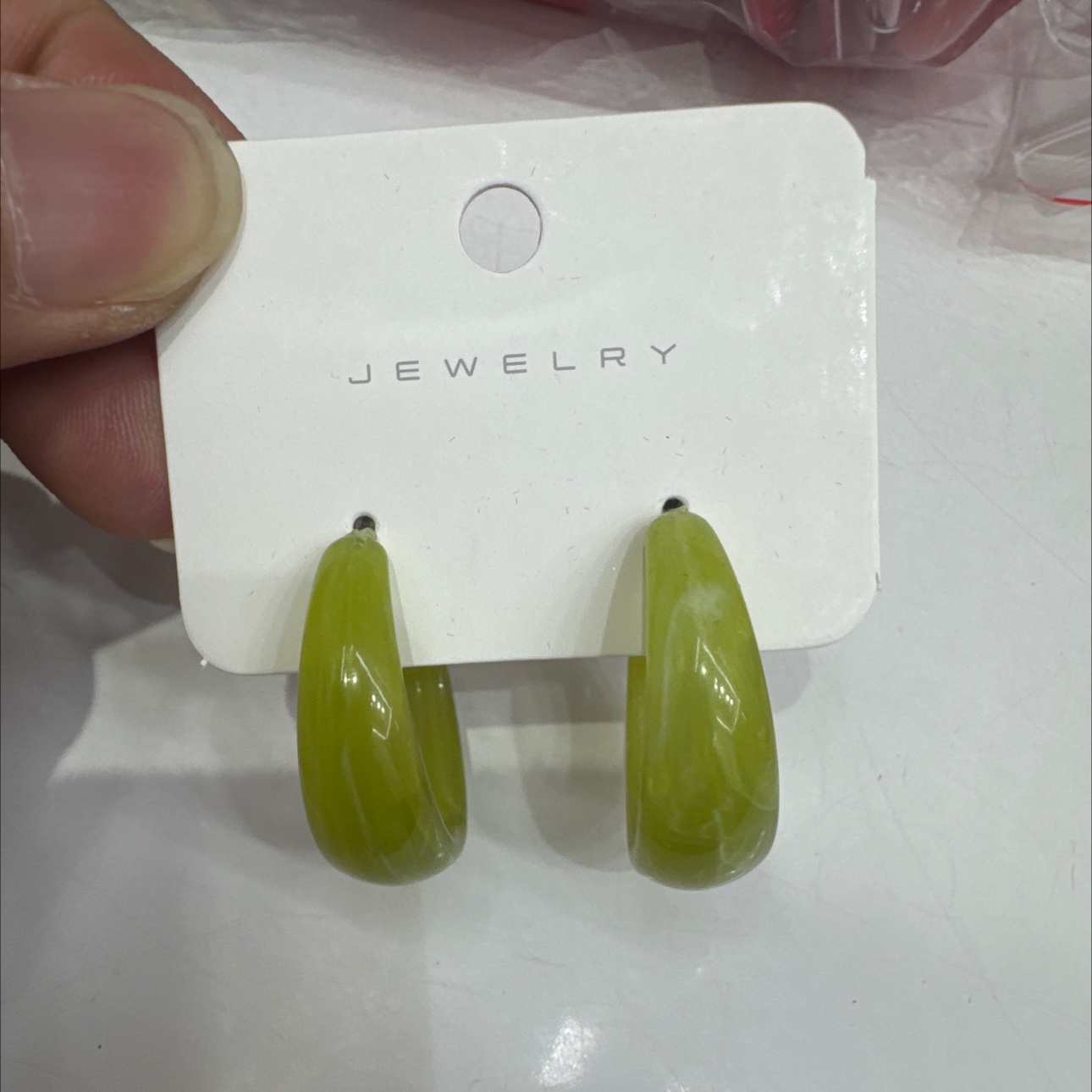 饰品耳饰亚克力耳环时尚气质简约百搭女款配饰品耳环耳环