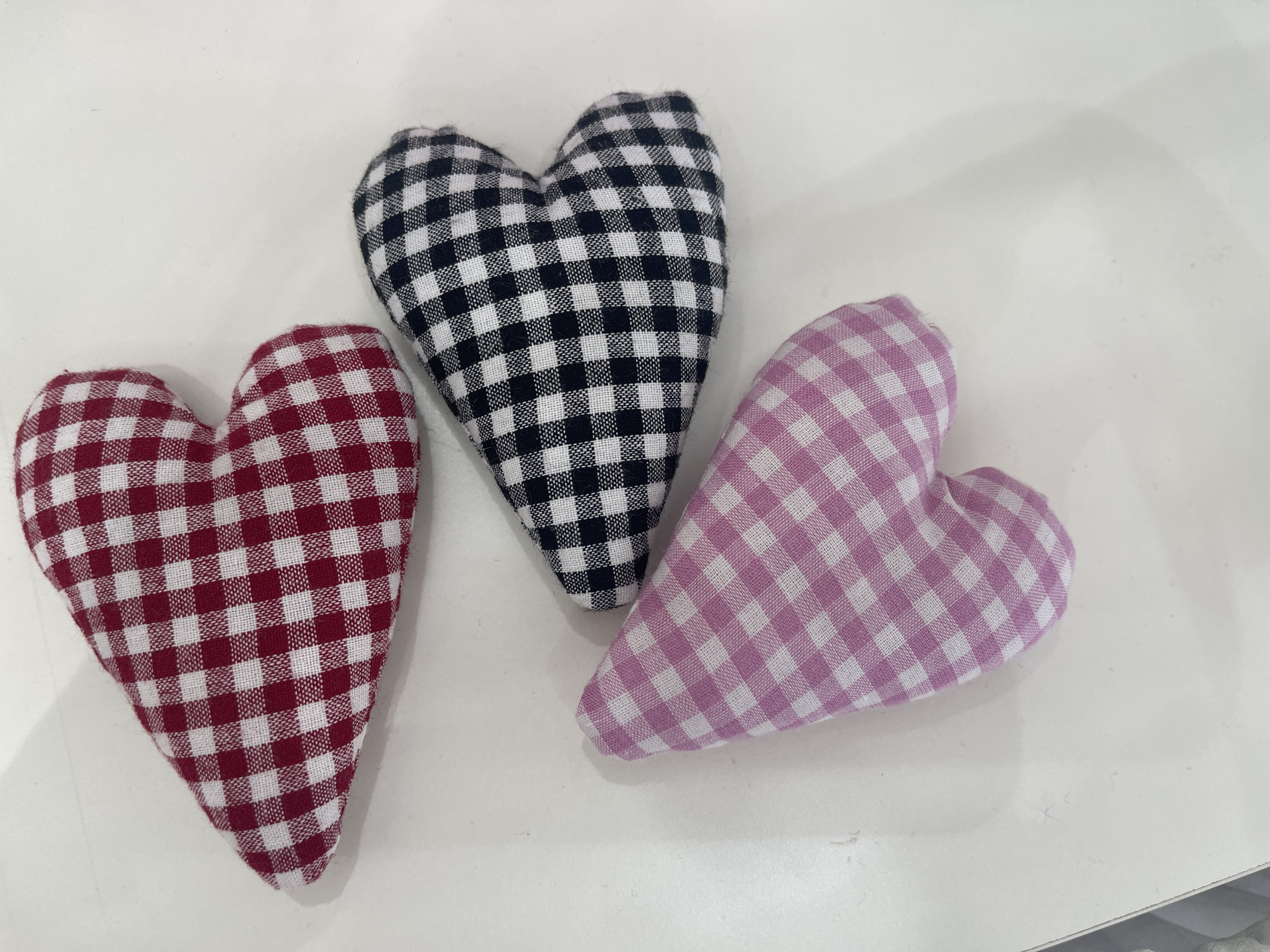 韩系大格子爱心挂件头饰饰品配件材料袜子服装diy辅料详情图2