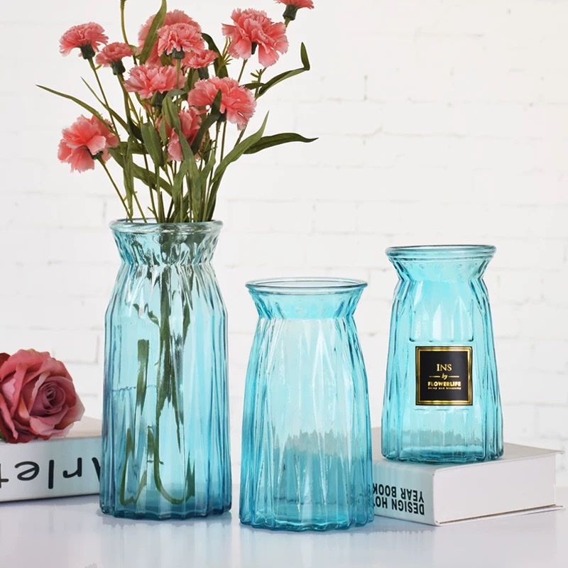 Popular Instagram glass creative vases, paper vases, resin aromatherapy ornaments, home decoration artworks, multi-functional displays details Picture