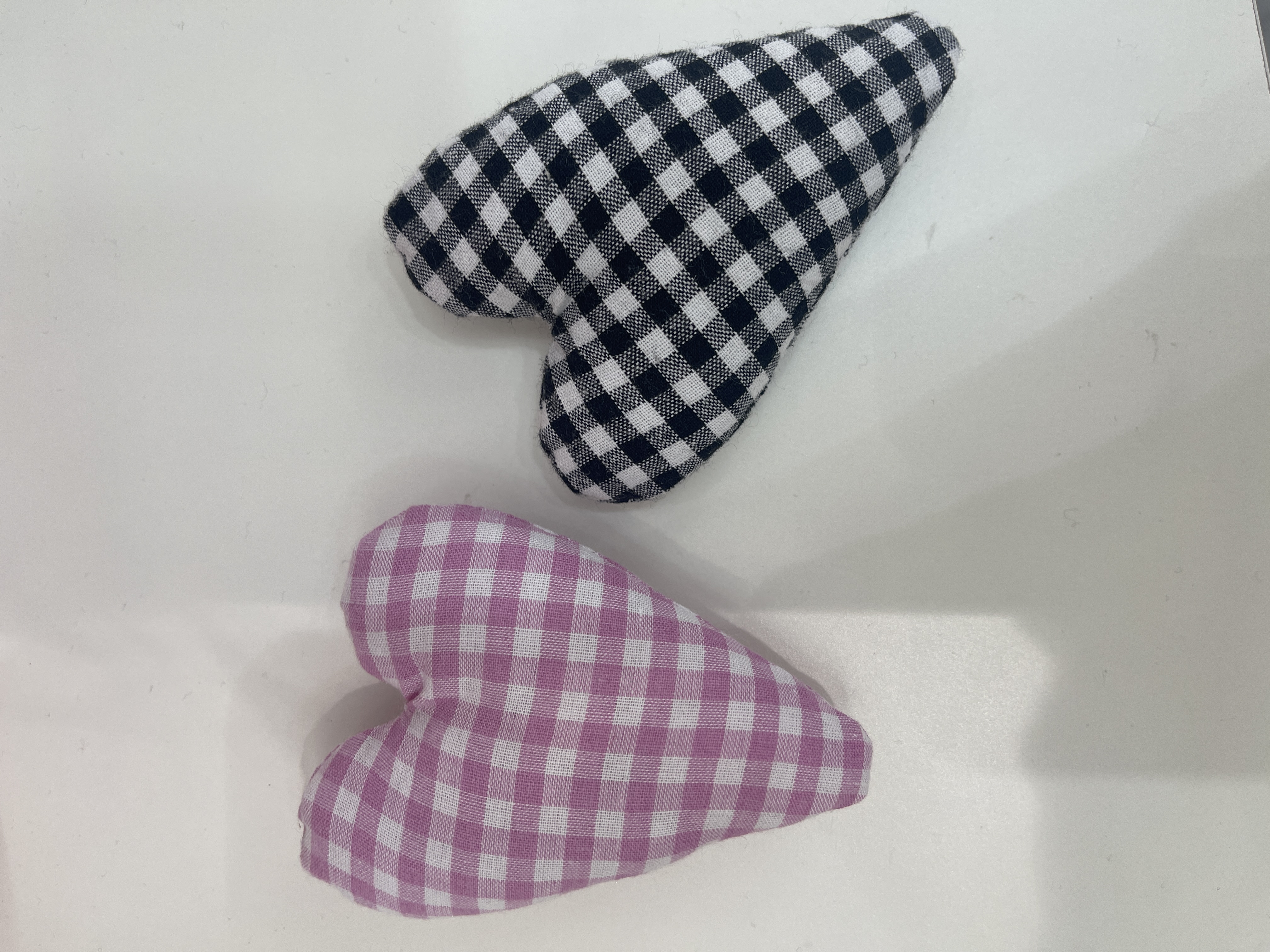 韩系大格子爱心挂件头饰饰品配件材料袜子服装diy辅料细节图