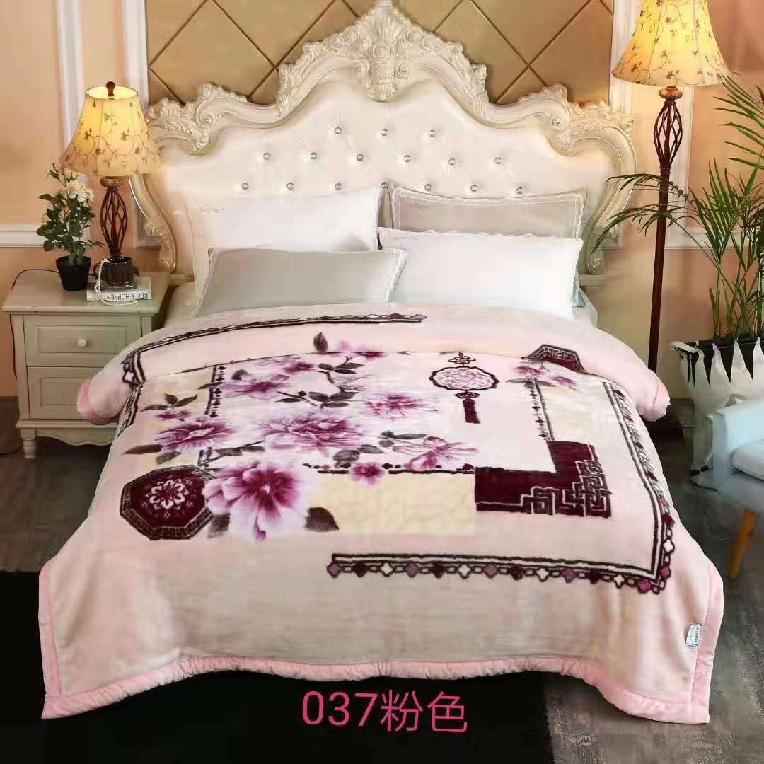 厂家直销爆款毛毯水晶绒毯子柔软保暖毛毯盖毯床上用毯子热销