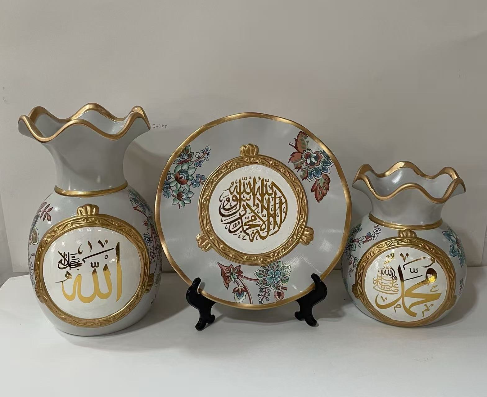 陶瓷花瓶工艺品贴花陶瓷珠装饰摆件家居客厅装饰品创意陶瓷花艺陶陶瓷花瓶详情图7