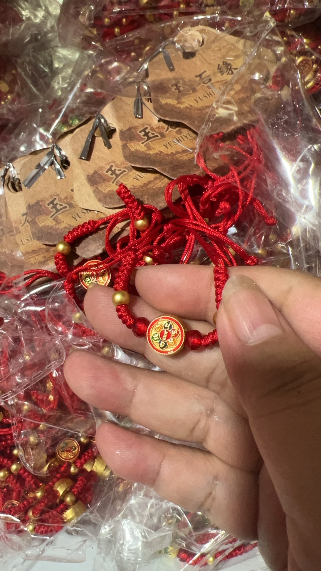 红绳手串时尚饰品手链手工编织红绳