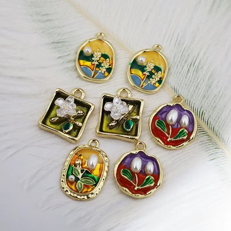 In 2025, trend-setting accessories are made of oil-dripping zinc alloy for export, featuring butterfly, dragonfly and leaf styles. diy diamond-encrusted color-retaining bracelets, earrings and hair accessories are versatile, fashionable and new, trendy and personalized clothing accessories Specification image