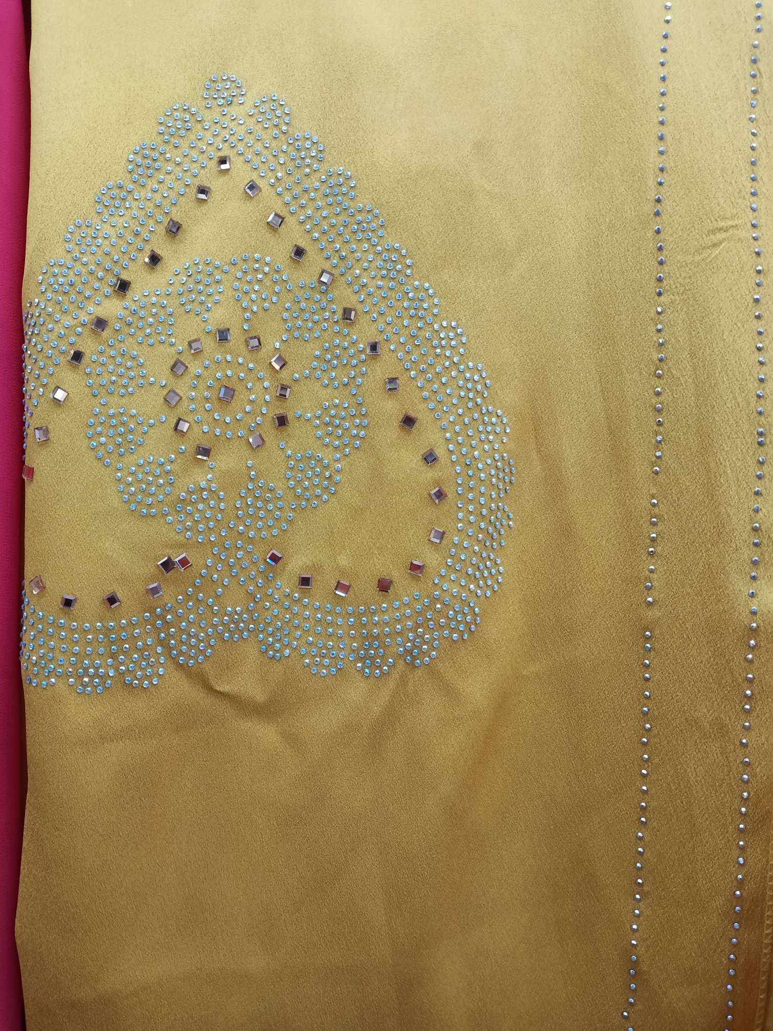 直销 艾米尔穆斯林用品盖头订珠烫钻皇冠花片女士穆斯林盖头礼拜中东阿拉伯围巾