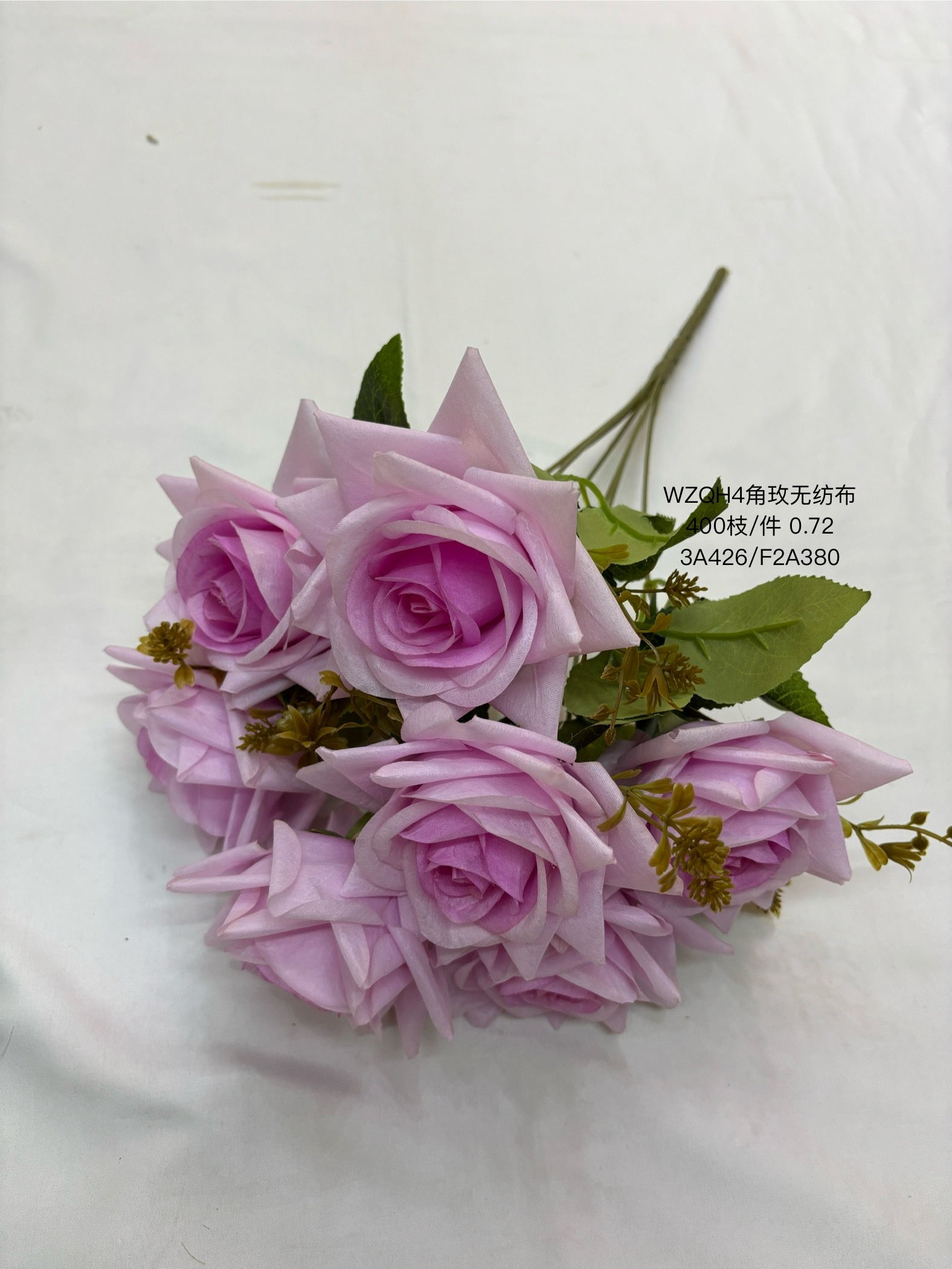 Imitation reed plants, rose, artificial gladiolus, Phalaenopsis, rose, vine, fern plants, decorative ornaments, home living room green plants, artificial flowers, artificial ferns, artificial ferns detail image 3