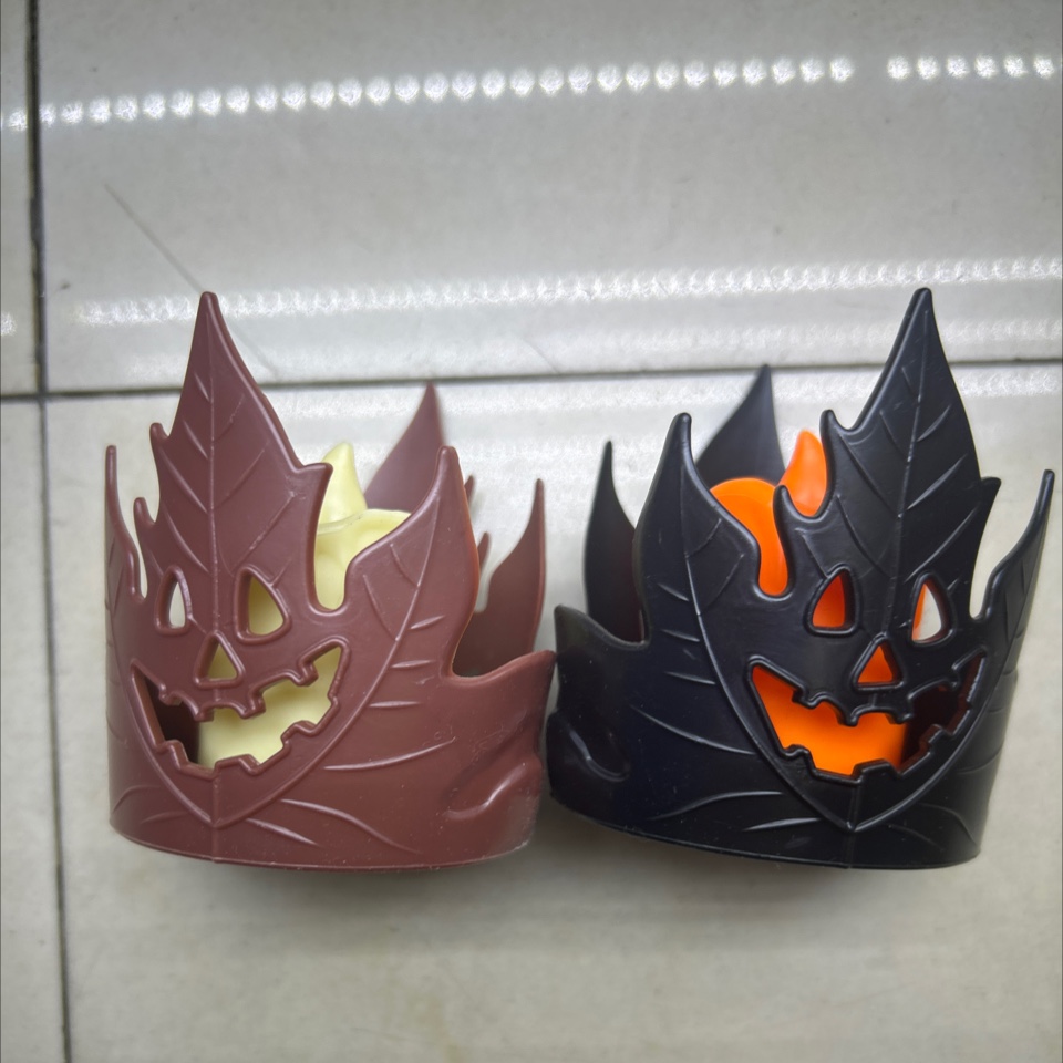 万圣节蜡烛装饰道具摆件配件配饰恐怖鬼节创意小灯装扮节日装饰道具创意有趣节日布置细节图