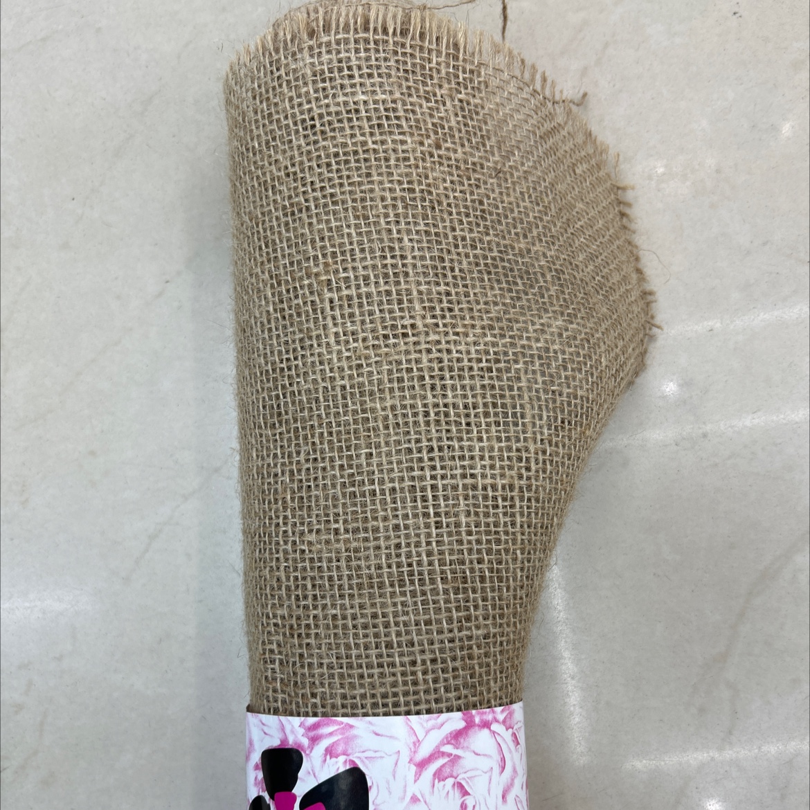 Exclusive for foreign trade, flower packaging accessories, eco-friendly linen details Picture