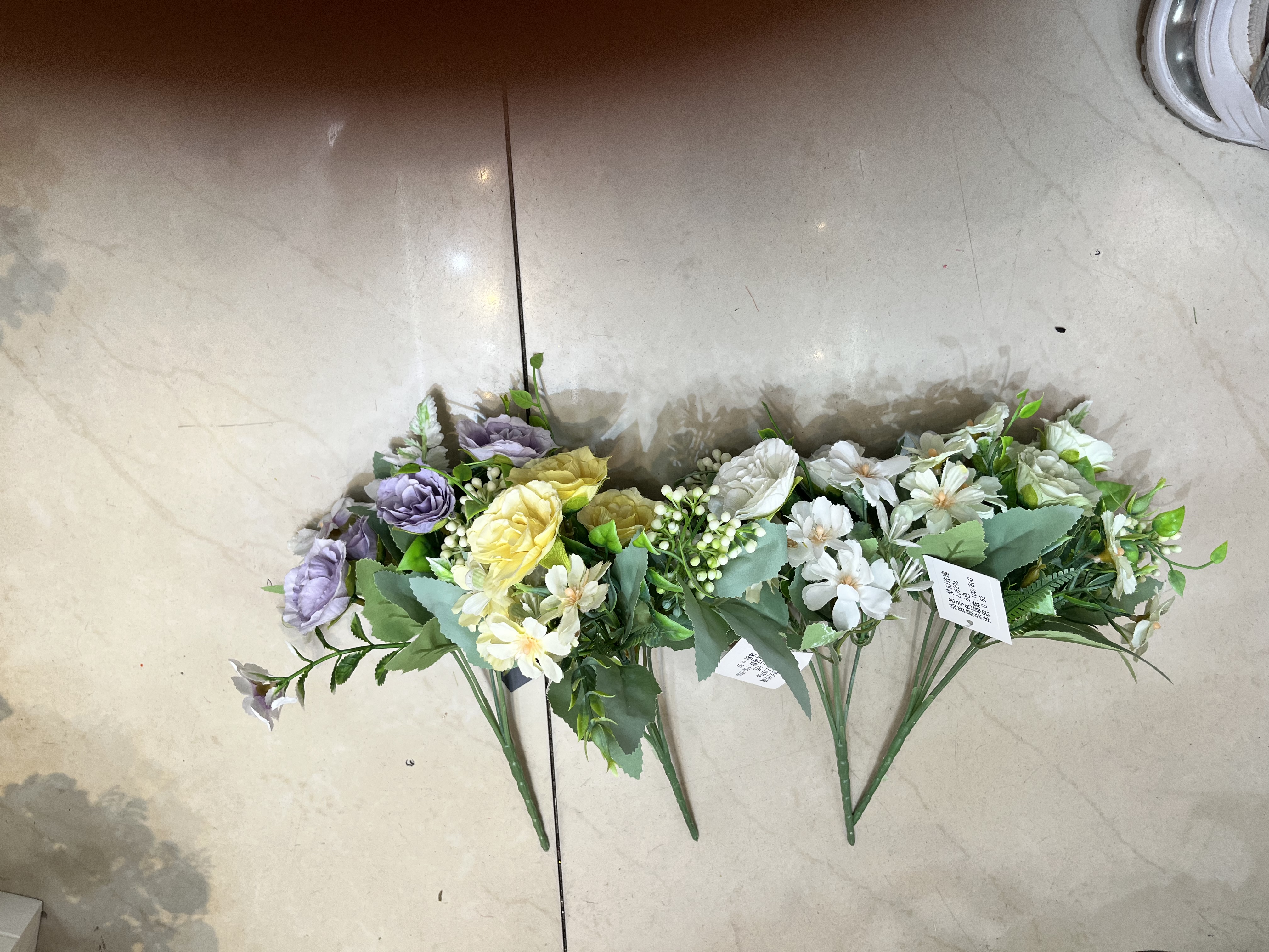 仿真花蝴蝶兰地瓜叶干花摆设室内装饰仿真花瓣美观耐用