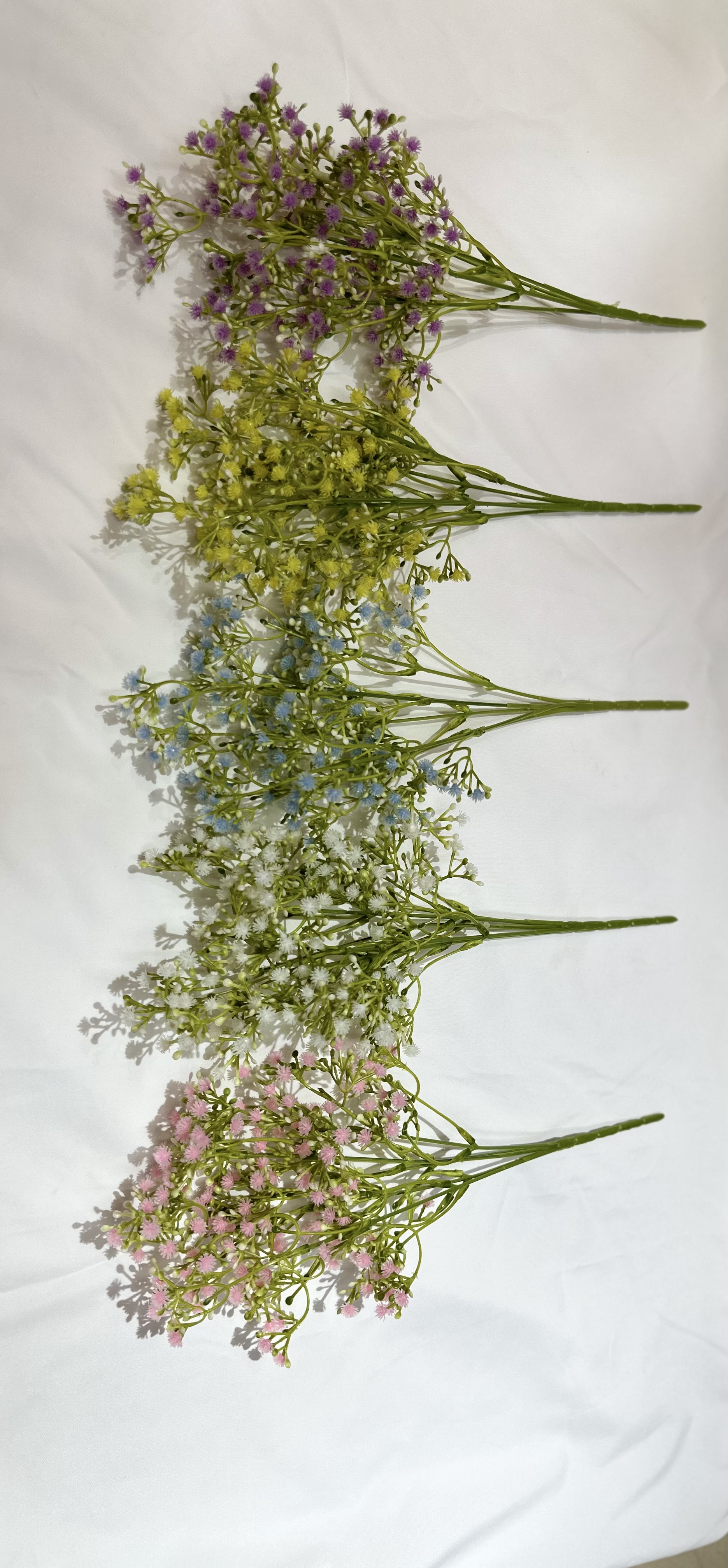 满天星仿真花头花手工装饰婚礼插花多色可选