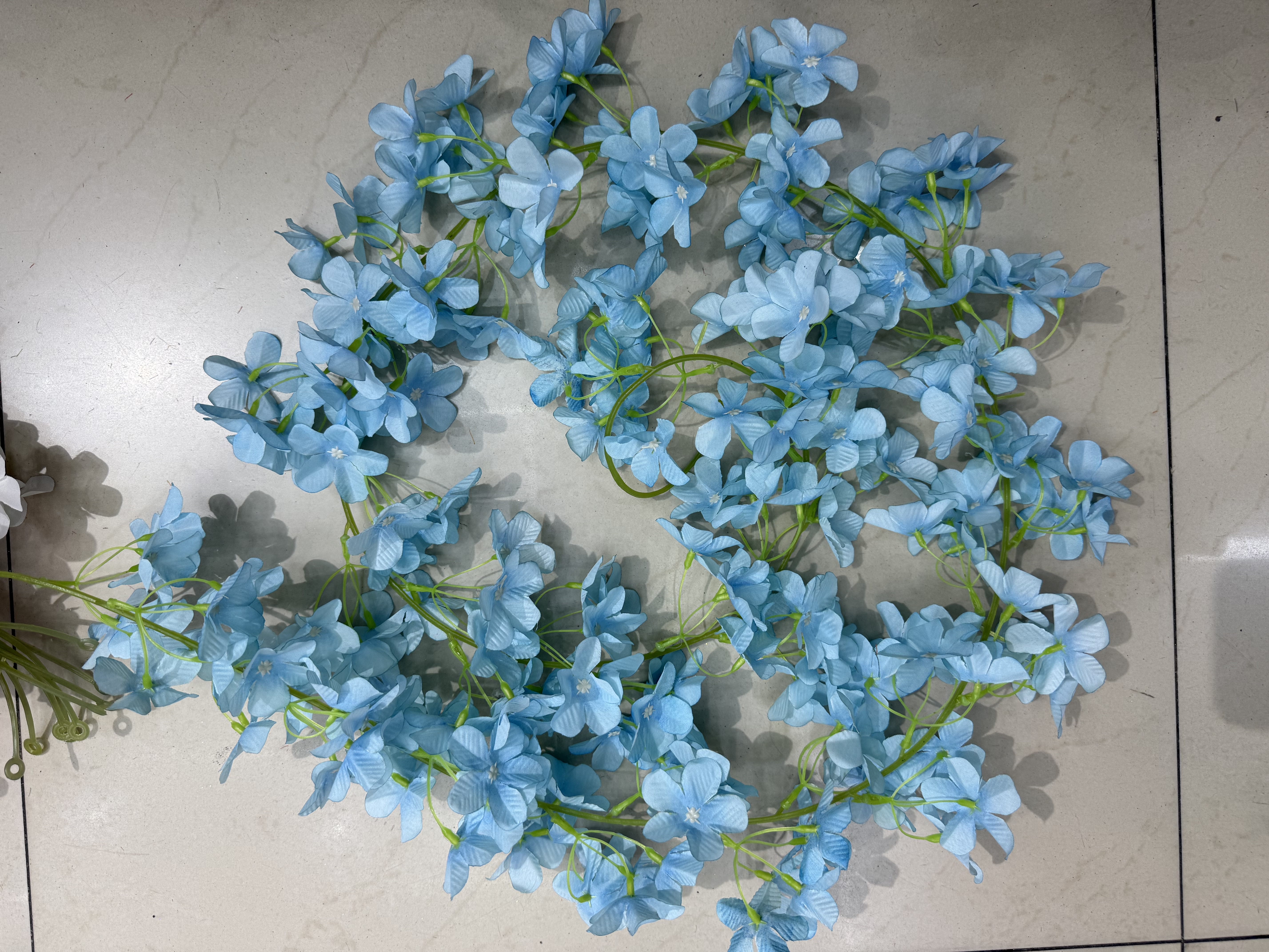 仿真花藤玫瑰假花藤条空调管道遮挡客厅吊顶装饰塑料藤蔓缠绕植物蔷薇花藤详情图3