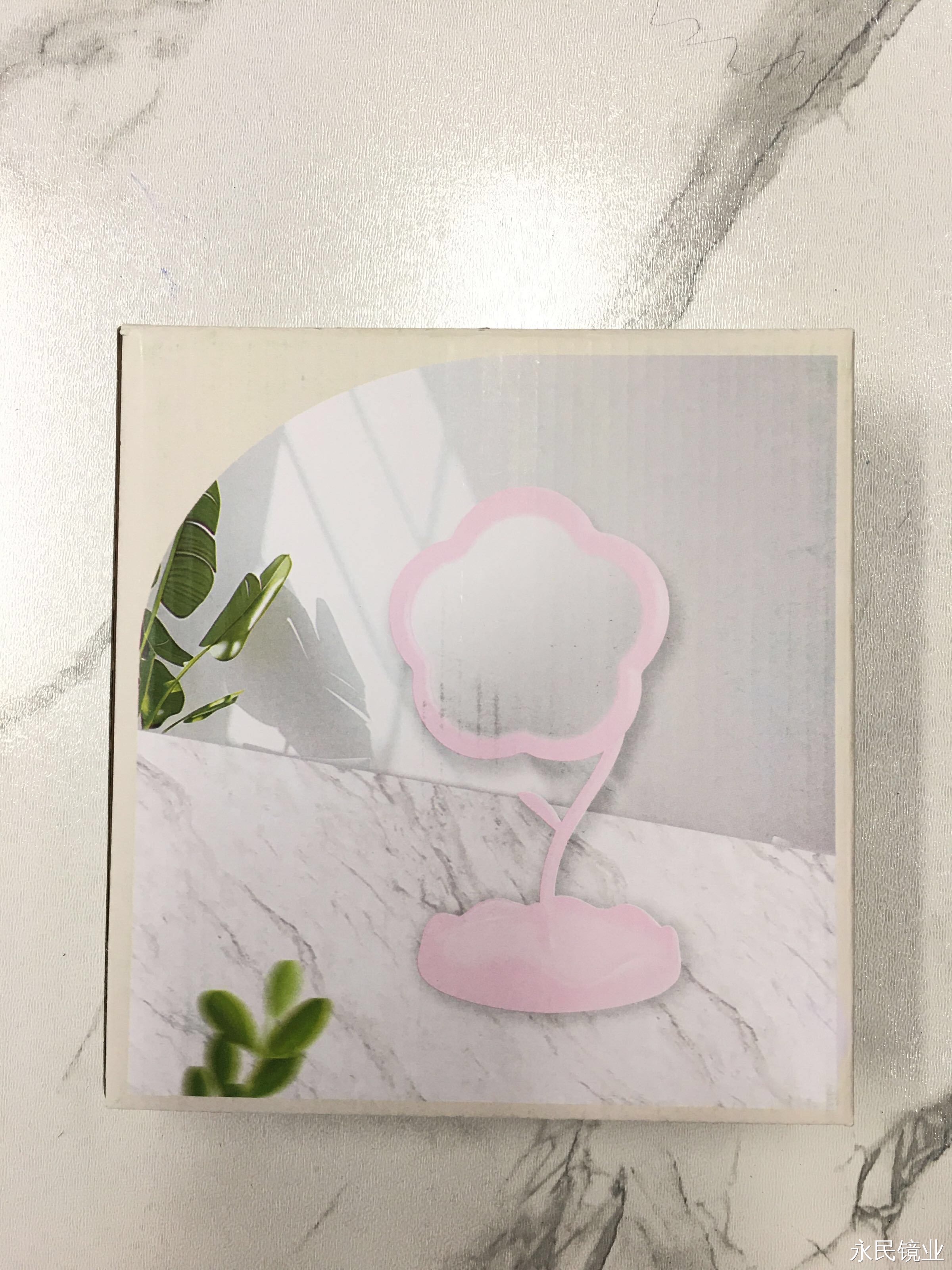 镜子/镜梳/化妆镜台镜/掐痘镜/木质化妆镜产品图
