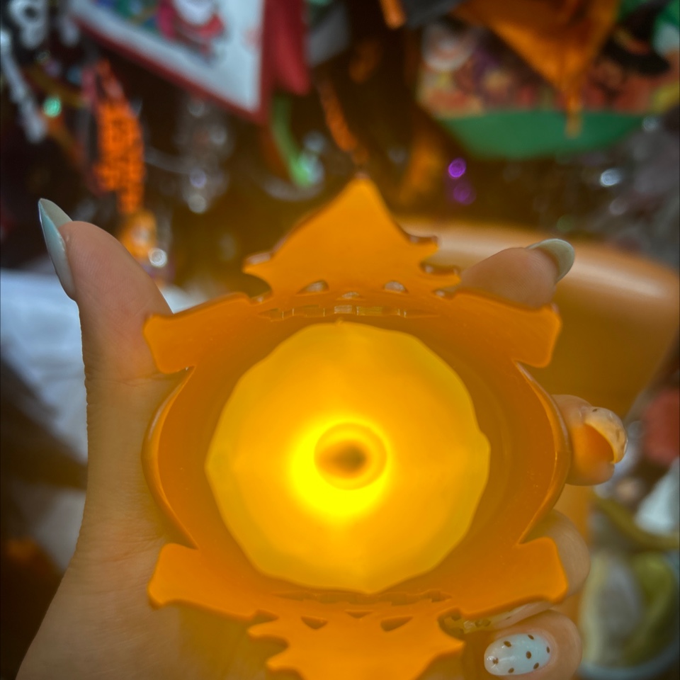 万圣节蜡烛装饰道具摆件配件配饰恐怖鬼节创意小灯装扮节日装饰道具创意有趣节日布置详情图5