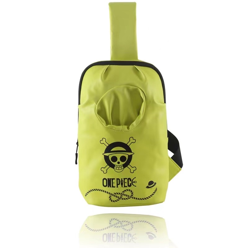 动漫小挎包，环保袋儿童玩具白底实物图