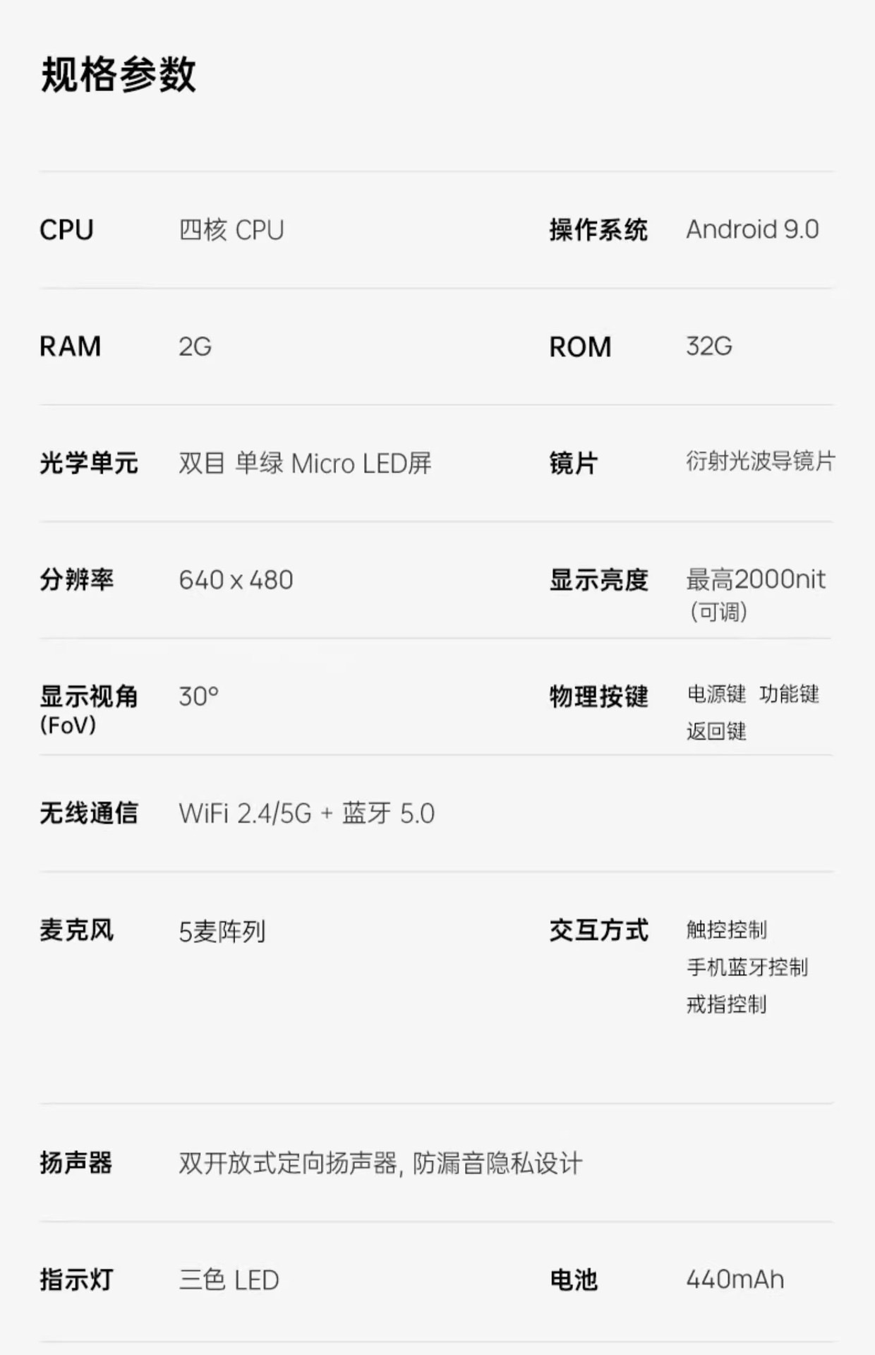 INMO Go2 smart glasses, Shadow AR smart translation glasses, real-time translation, teleprompters, AI meeting assistant screen detail image 16