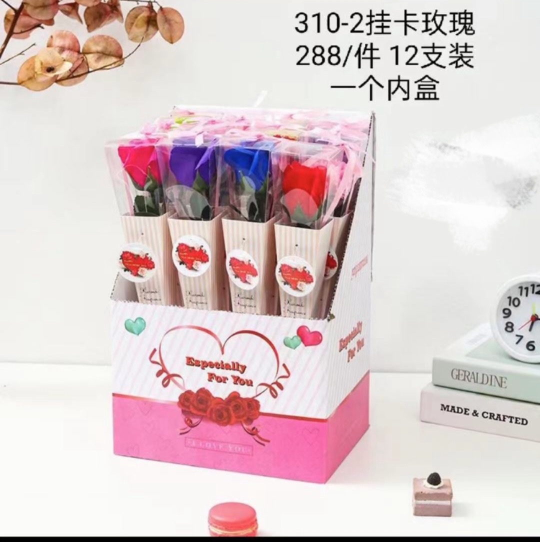 310-2挂卡，一件288支塑料镀金工艺品旅游纪念品