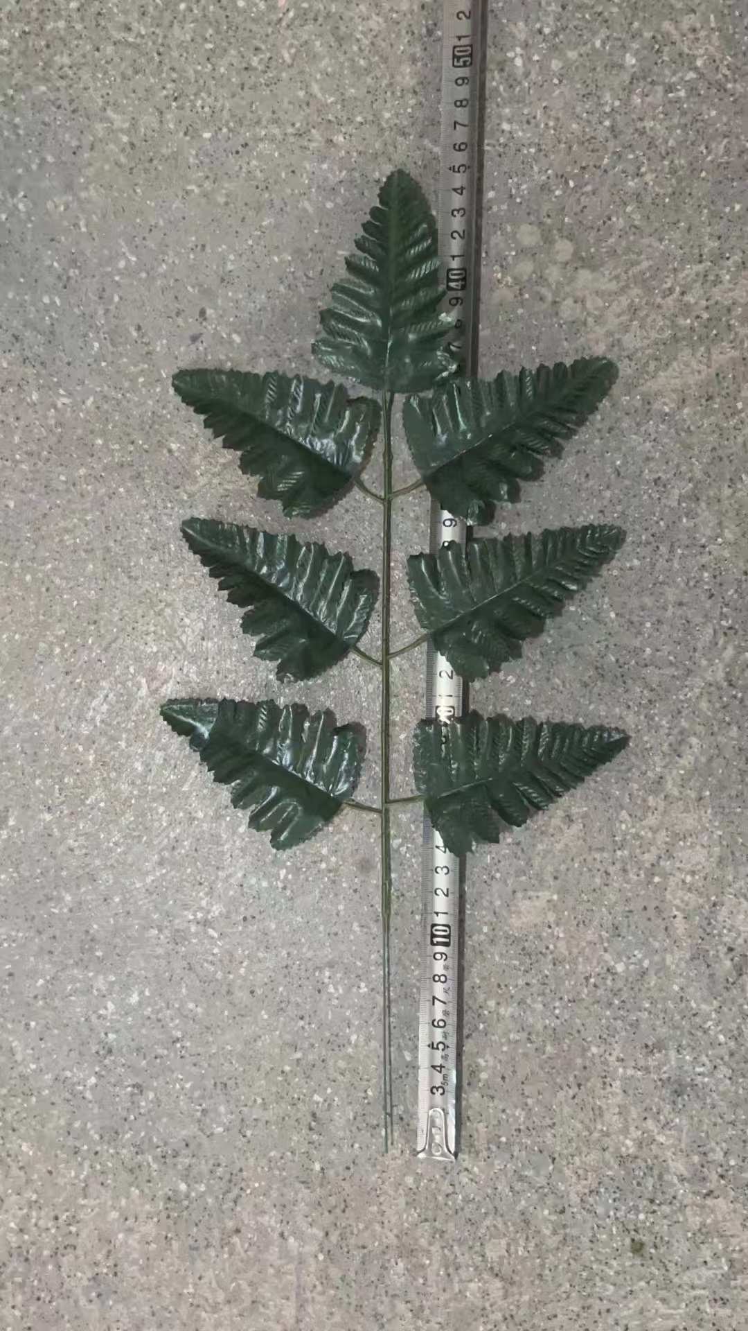 7叉波斯叶仿真花塑料花假花仿真花