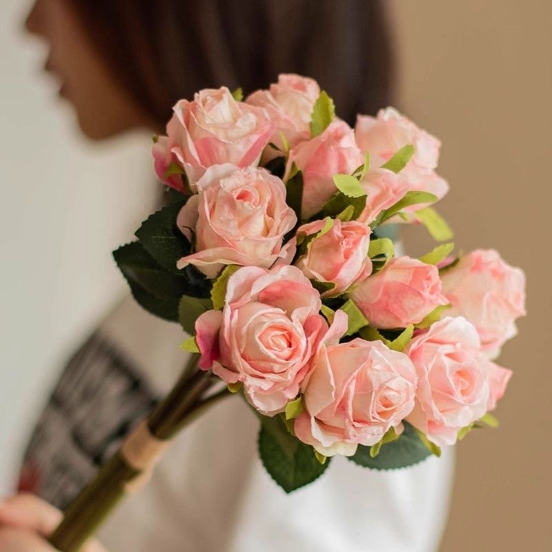 蝴蝶兰仿真花地瓜叶干花摆设剑兰仿真花装饰品室内客厅桌面花艺