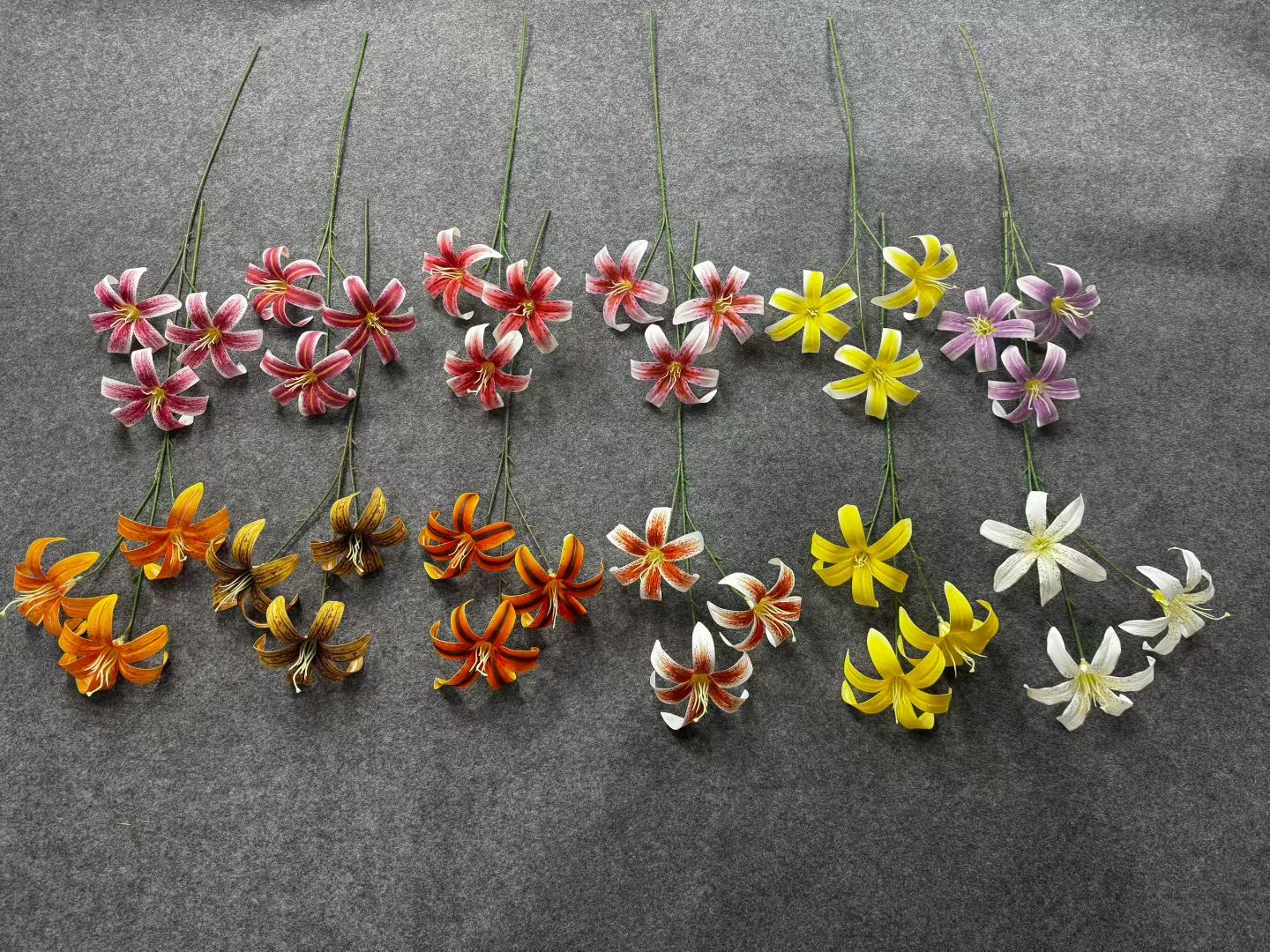 单支蝴蝶兰仿真花干花摆设地瓜叶装饰仿真花剑兰花艺插花用品仿真花蝴蝶兰仿真花