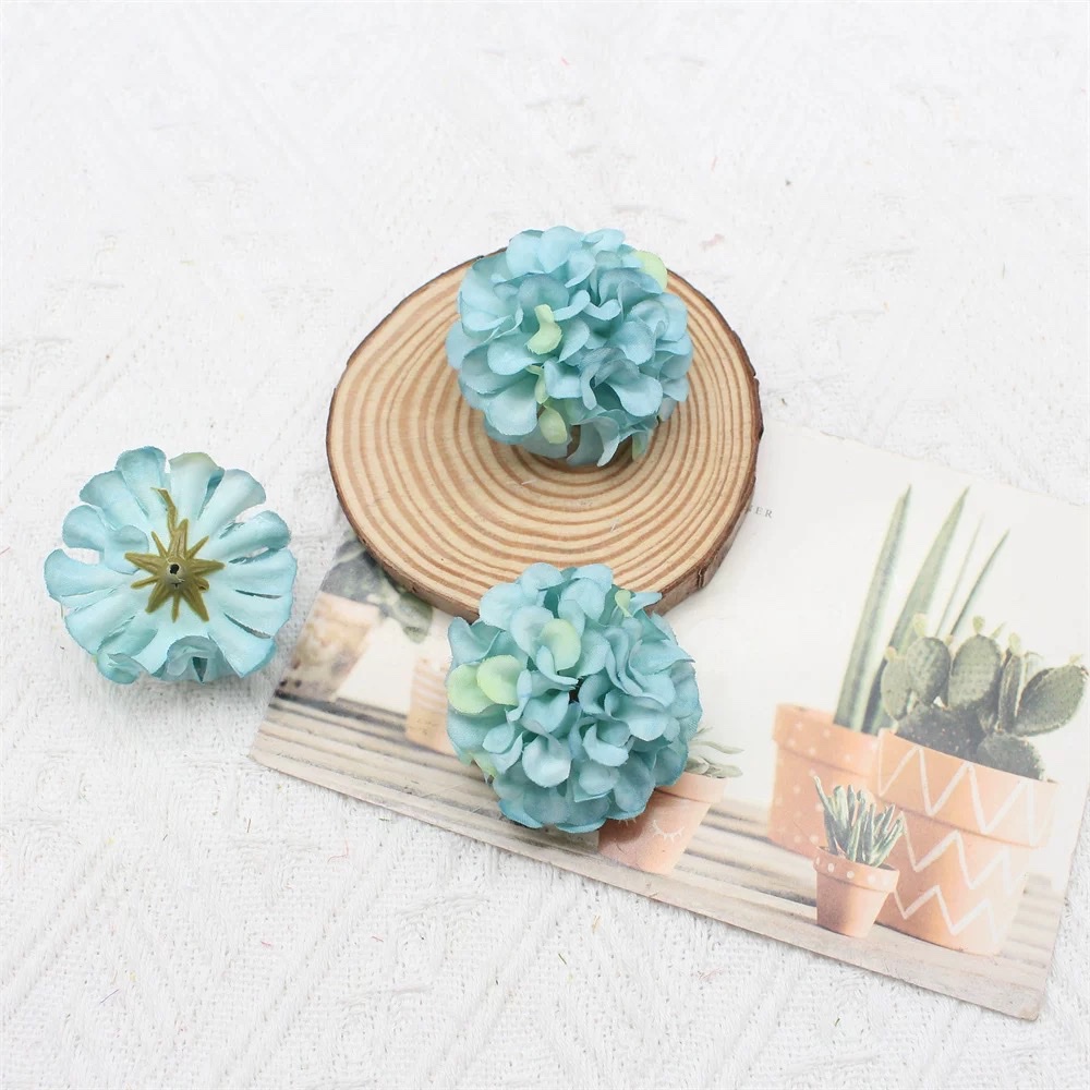 Simulated oil painting chrysanthemums, diy Hanfu headwear and hairpins, pastoral style series, wedding decoration, home ornaments, floral art details Picture