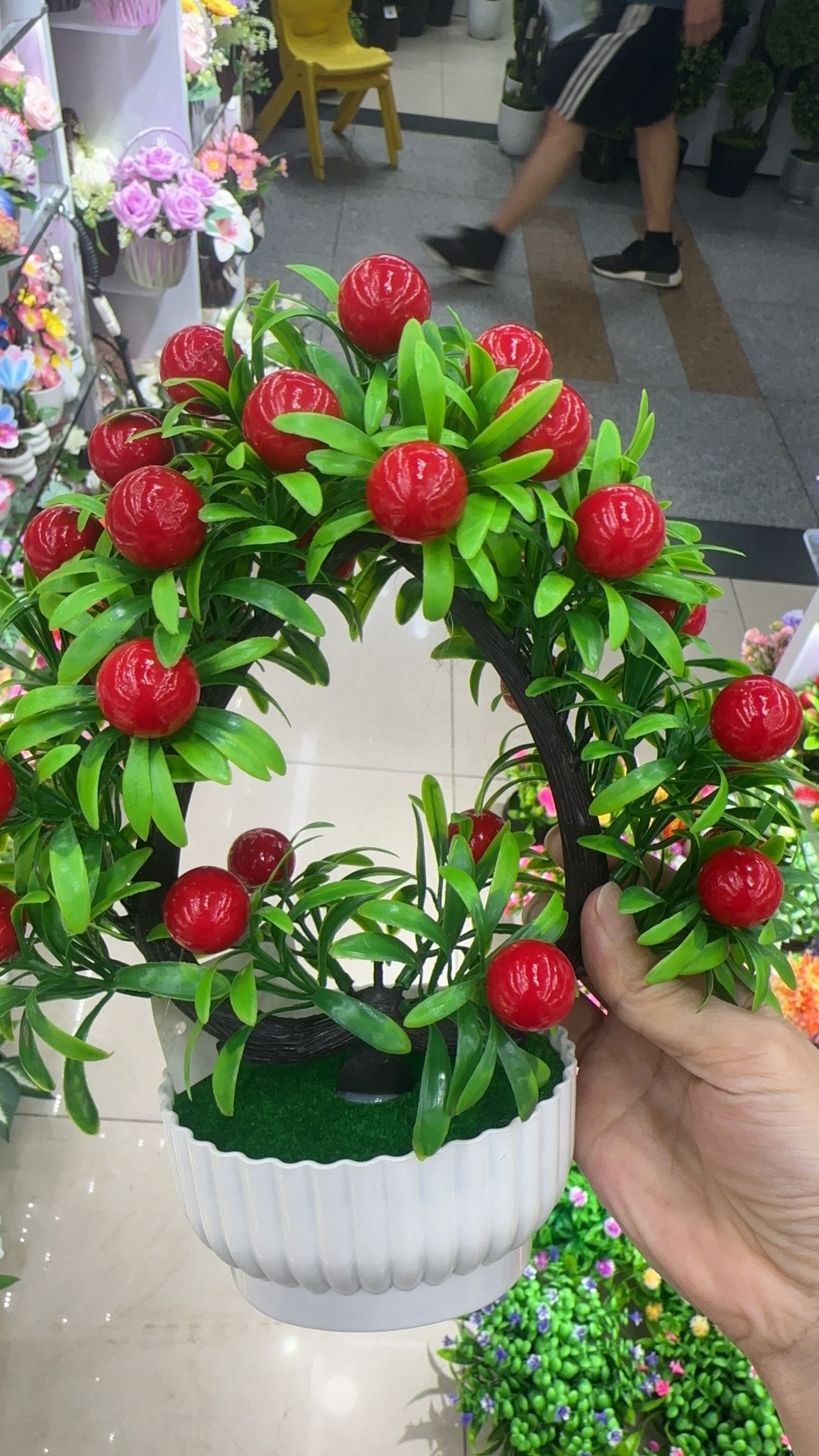 仿真花盆景