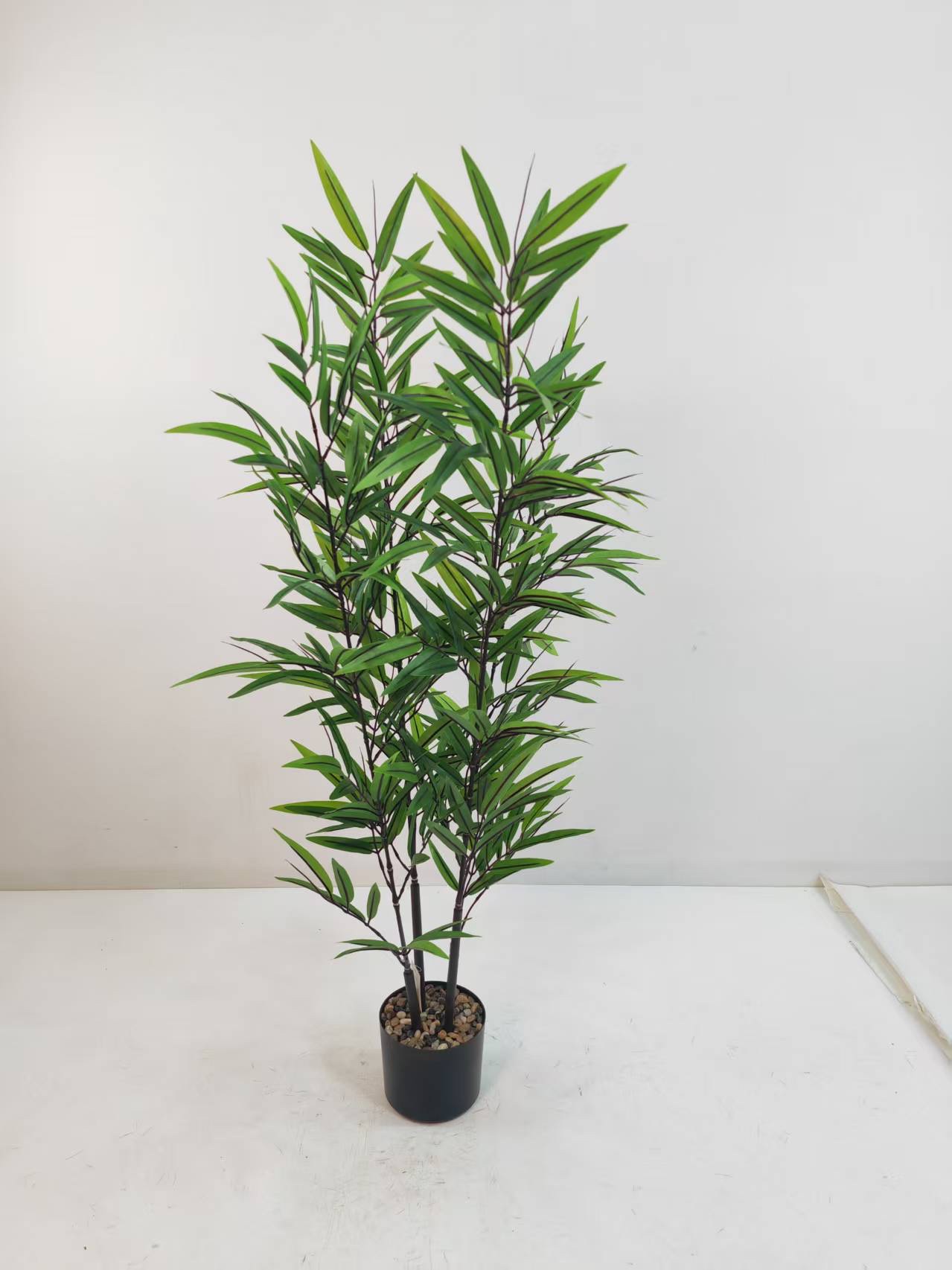 شجرة الخيزران المشفرة المتعددة الأوراق، الخيزران الذهبي الخيزران الخيزران الحقيقي Artificial Bamboo Tree detail image 4