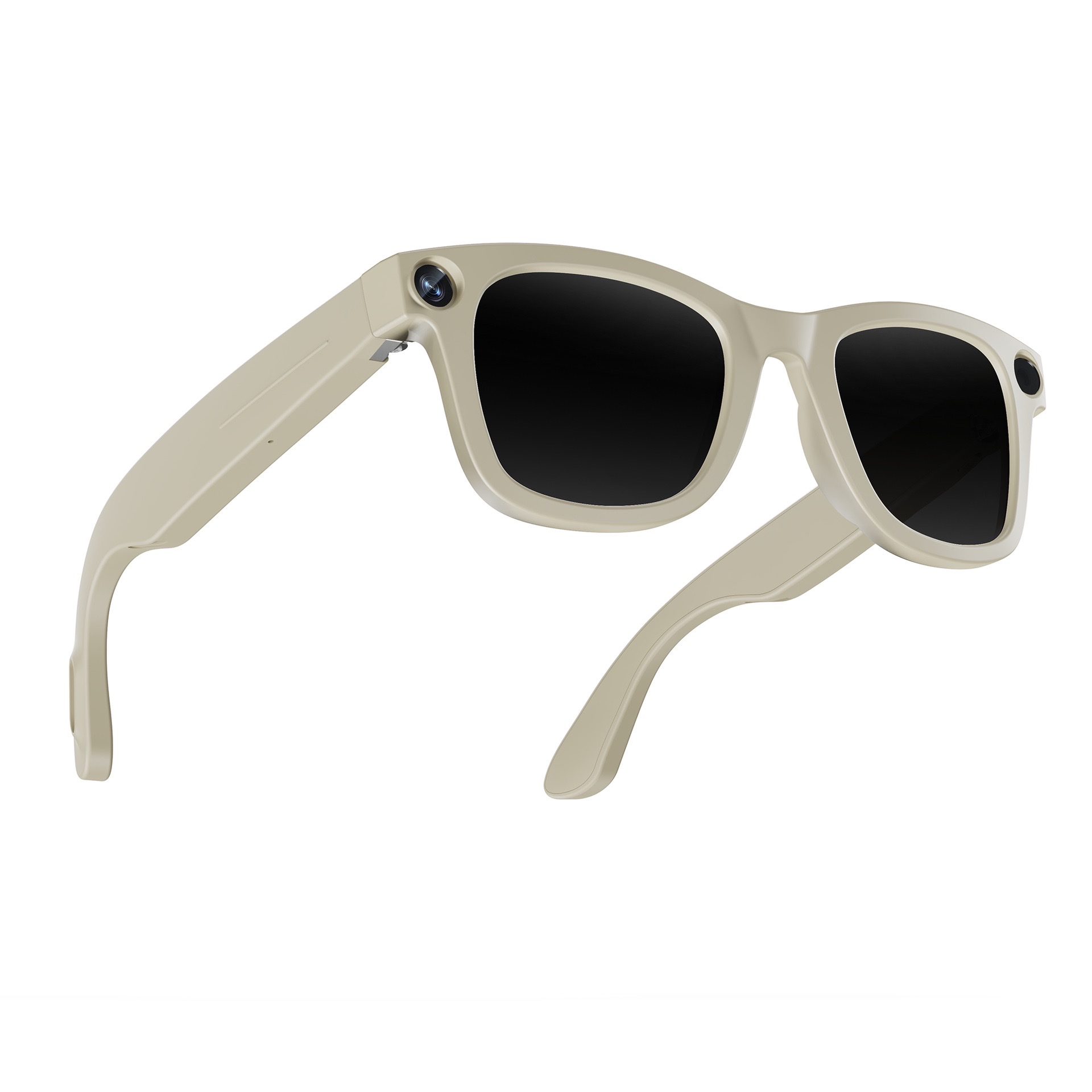 The E03 AI smart glasses feature 8-megapixel anti-shake camera, video and audio recording, real-time translation for listening to music, and ai recognition for taking photos Item Picture