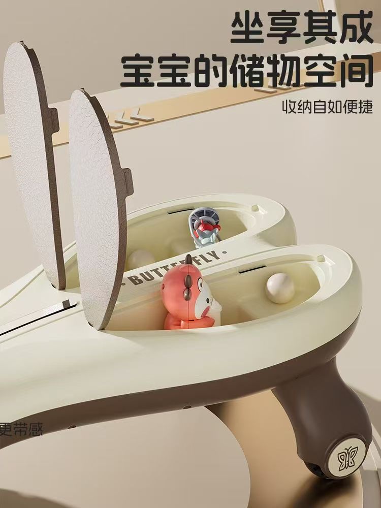 Kidscar儿童扭扭车卡通款 Swingcar独轮车适合小孩玩具耐用安全详情图11