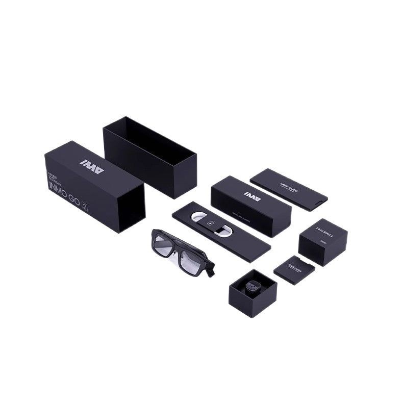 INMO Go2 smart glasses, Shadow AR smart translation glasses, real-time translation, teleprompters, AI meeting assistant screen Application Scenario