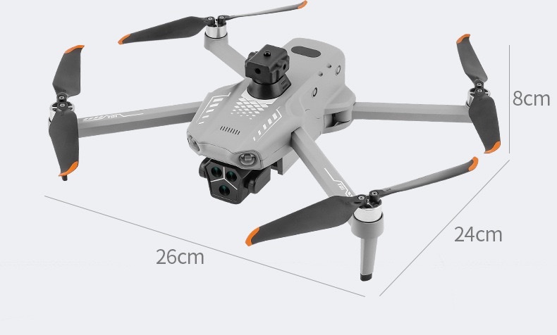 T01 Brushless drone GPS return with 4.5-inch touch screen folding aerial photography aircraft obstacle avoidance remote control aircraft detail image 20