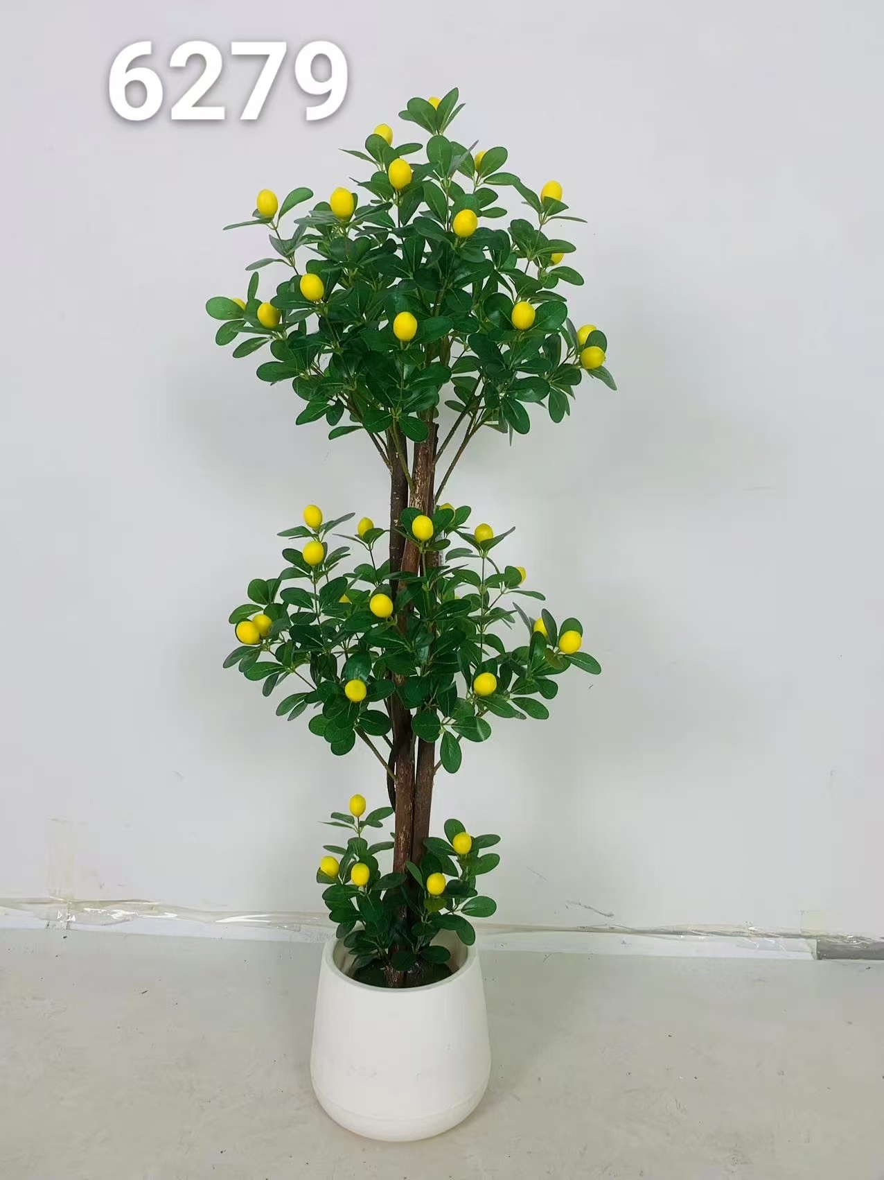Plantas simuladas limonero micro paisaje simulado vegetación decoración interior Specification image