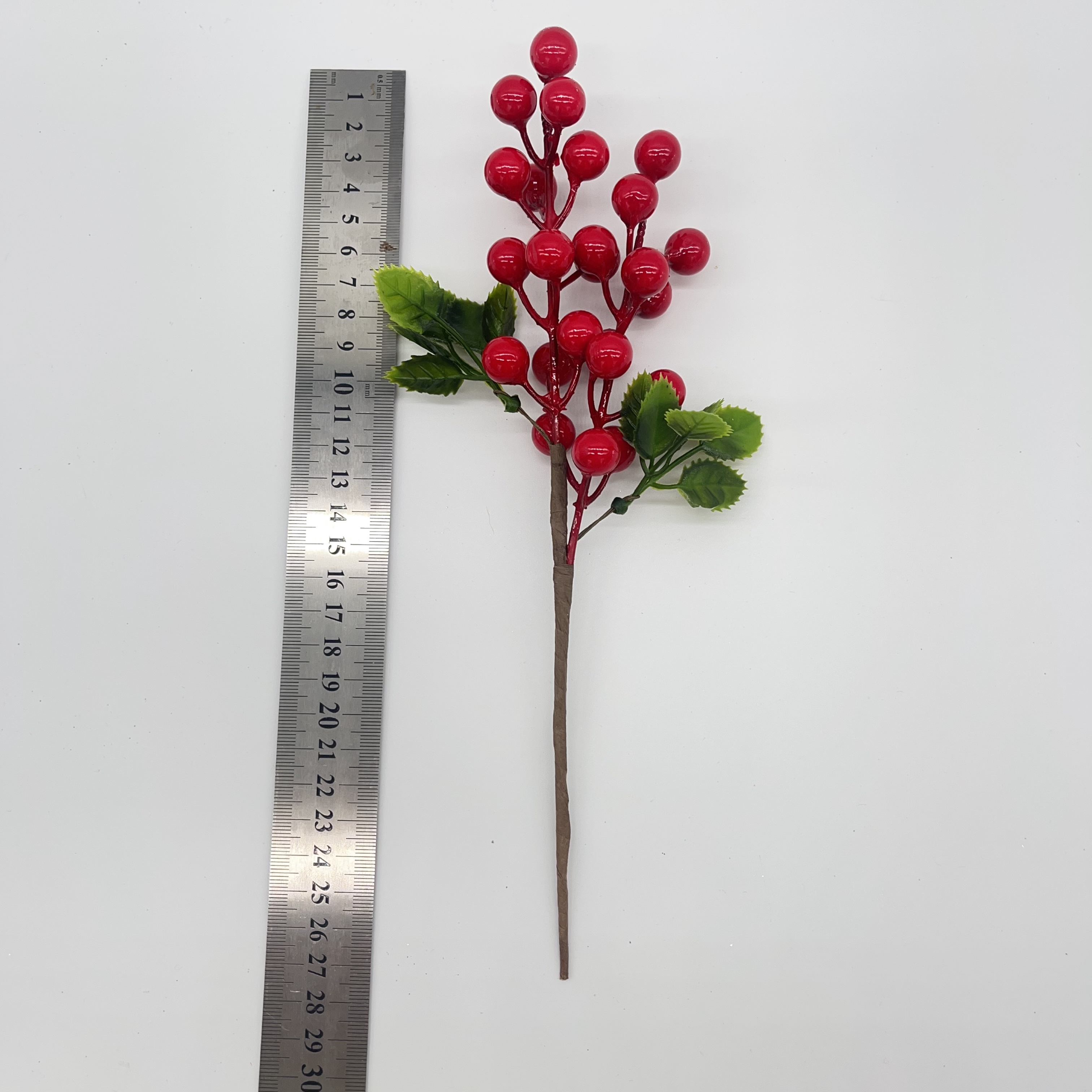 跨境电商亚马逊外贸热销圣诞节装饰品圣诞花圣诞花环圣诞树装饰挂件圣诞节必备红果圣诞树圣诞用品详情图7