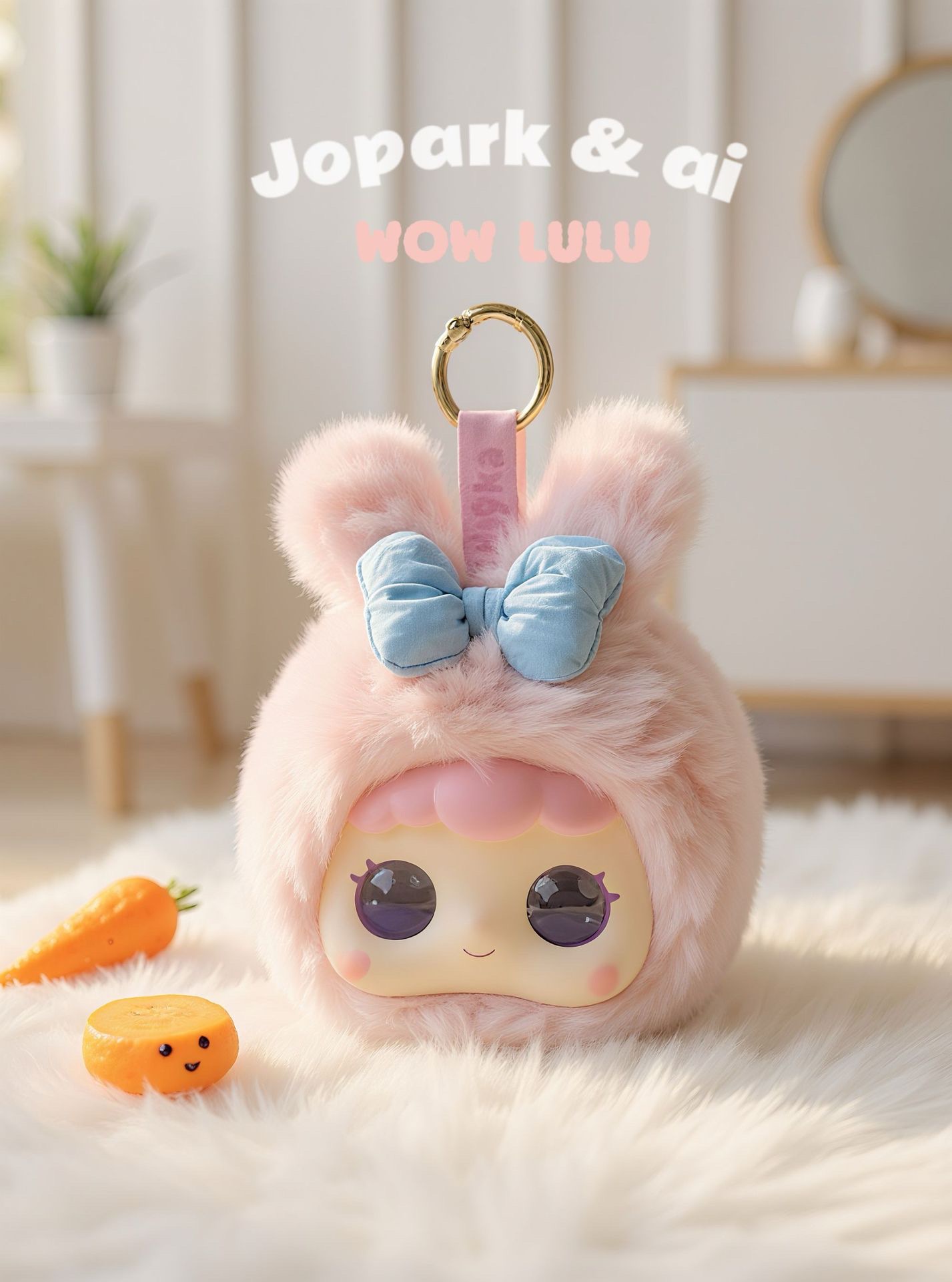 Jopark plush AI smart toys for companionship, interaction, comfort, plush dolls, versatile backpacks, bags and pendants detail image 4