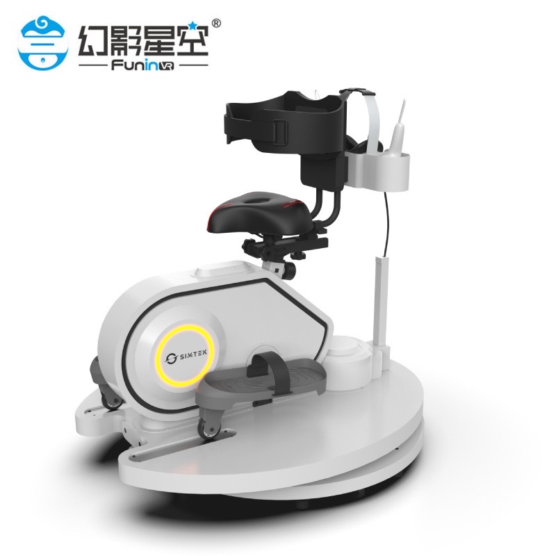 VR elliptical machine competition experience hall, entertainment VR motion-sensing game machine, shooting gun, VR all-in-one machine, large shopping malls, scenic spots Application Scenario