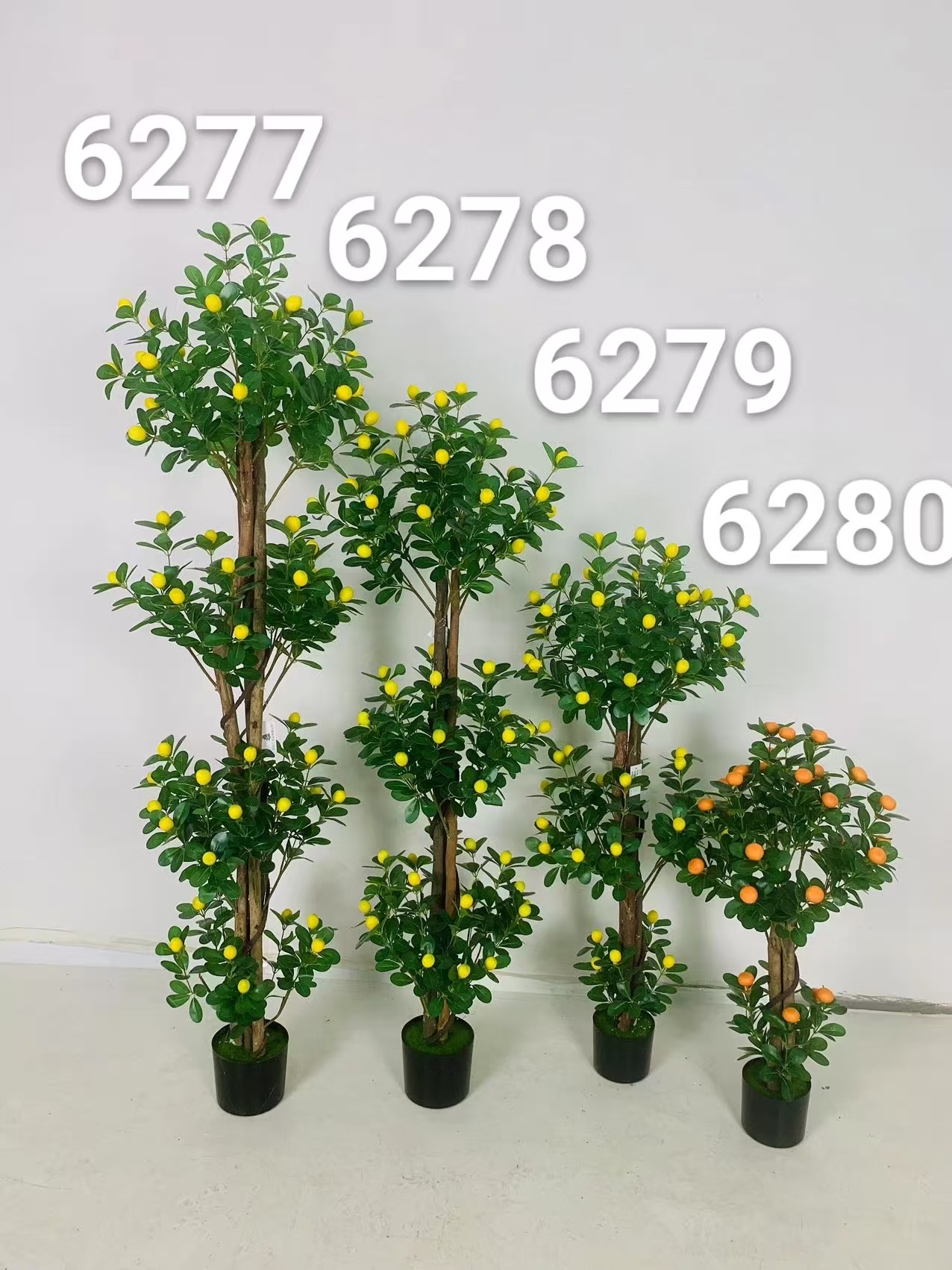 Plantas simuladas limonero micro paisaje simulado vegetación decoración interior Item Picture