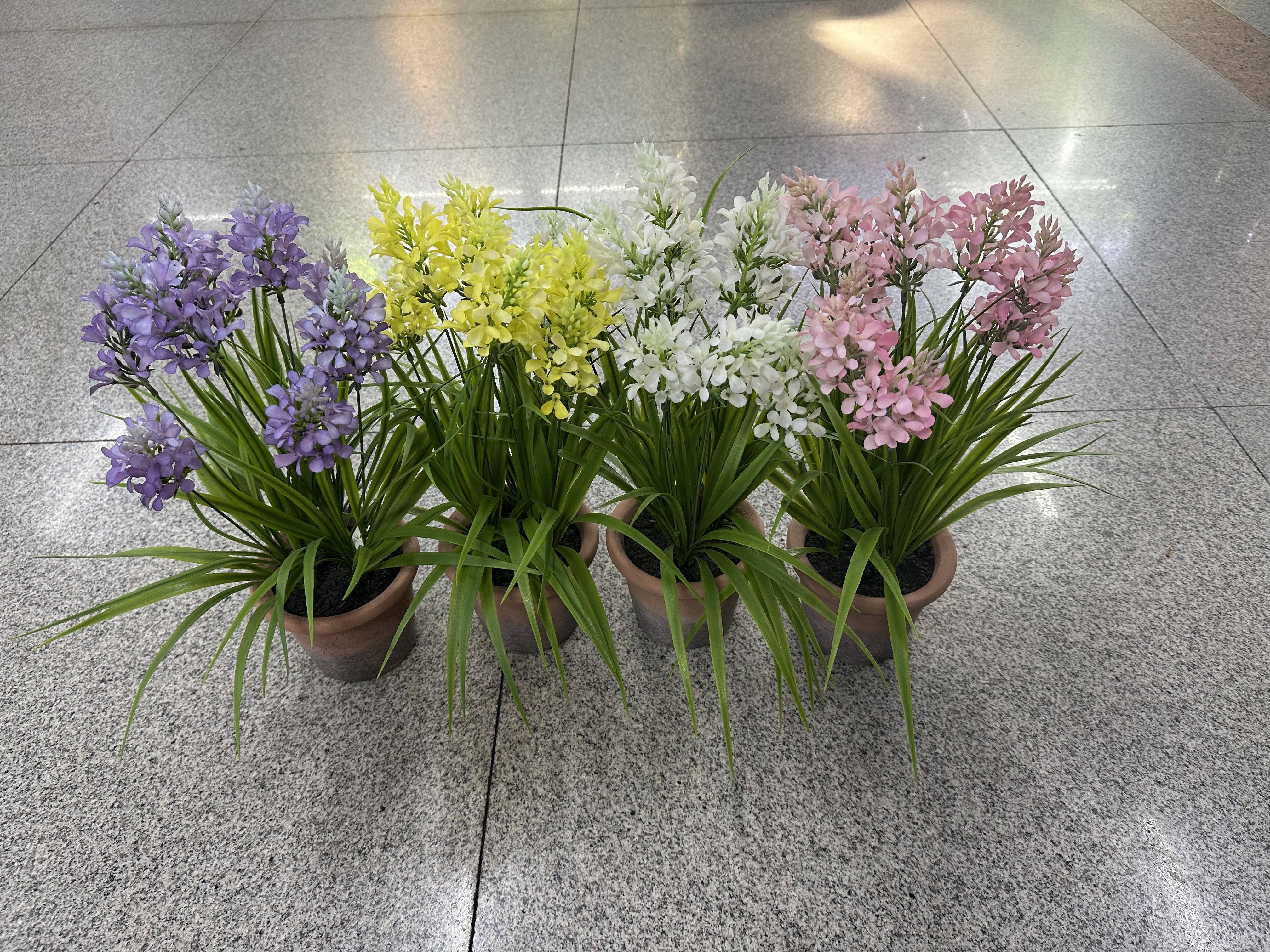 Phalaenopsis artificial flower dried flower arrangement, sweet potato leaf decoration, artificial flower gladiolus flower art and flower arrangement supplies