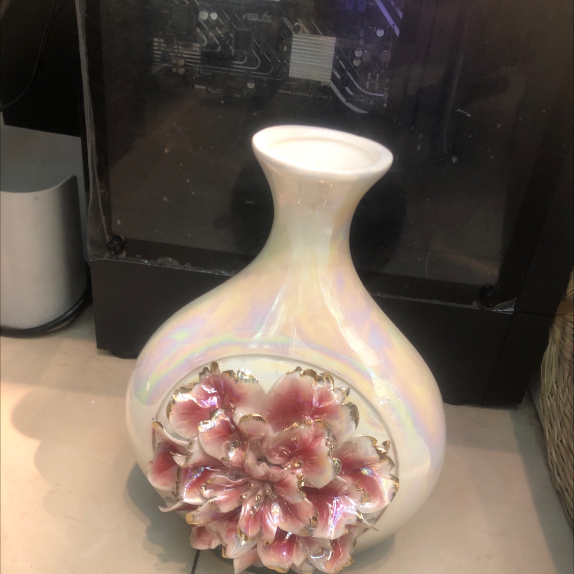 创意花瓶纸花瓶树脂香薰摆件陶瓷装饰品家居摆设简约现代风格