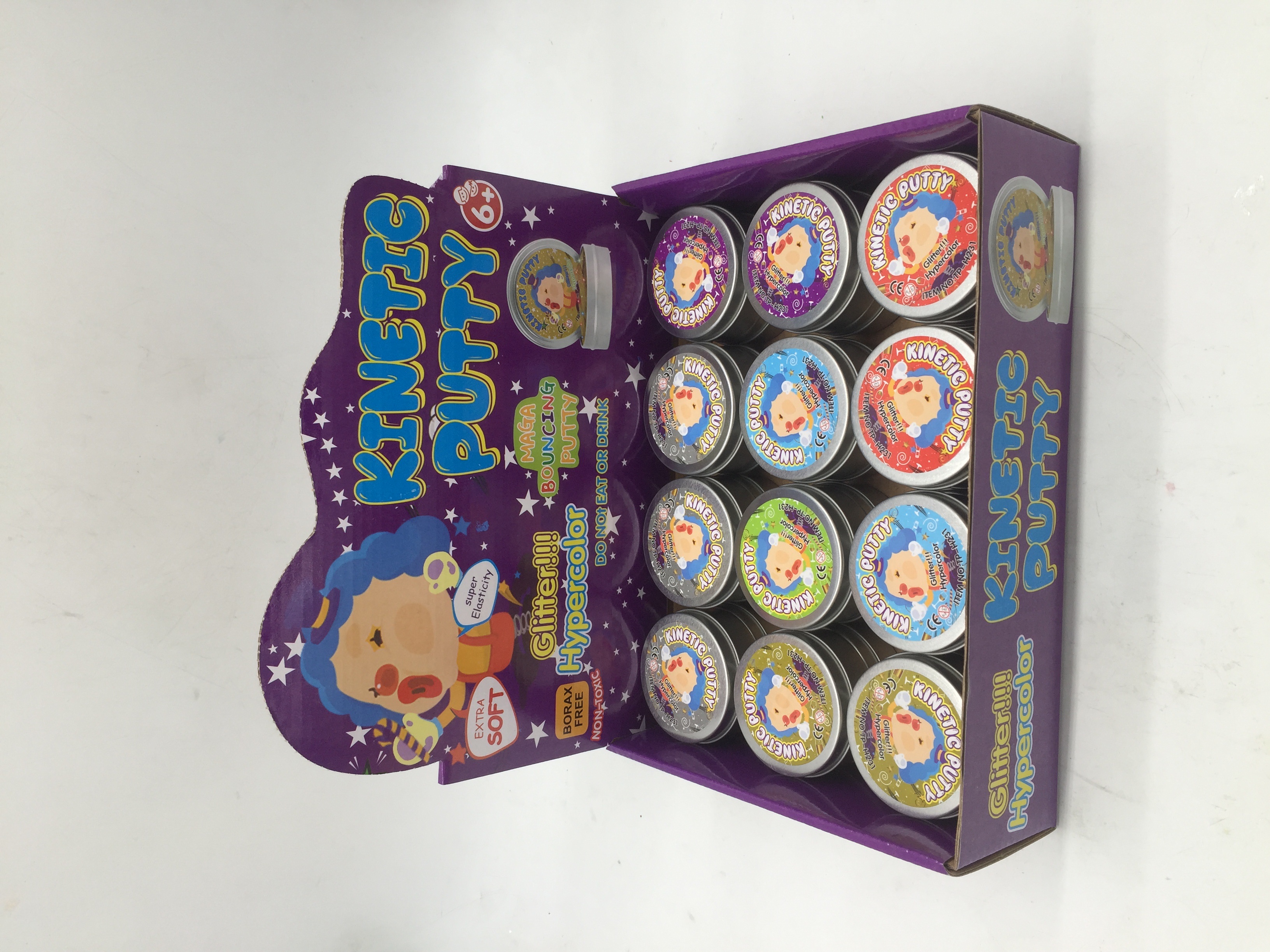 弹跳泥/磁力泥/夜光泥/硅胶泥