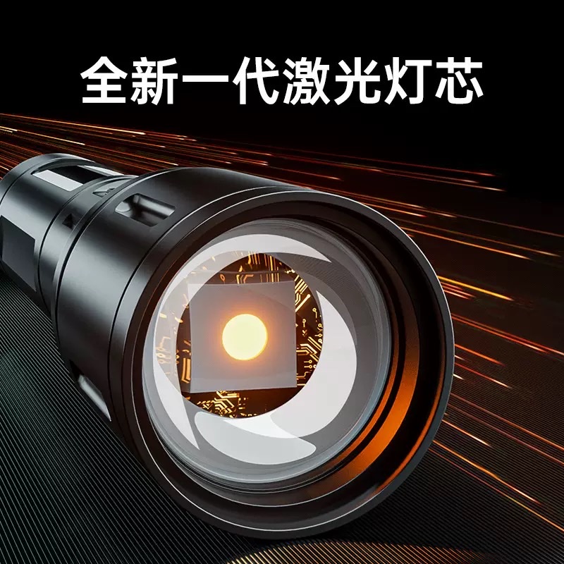 沃尔森603手电筒续航6-12小时强光远射家用户外厂家直销便携式产品图