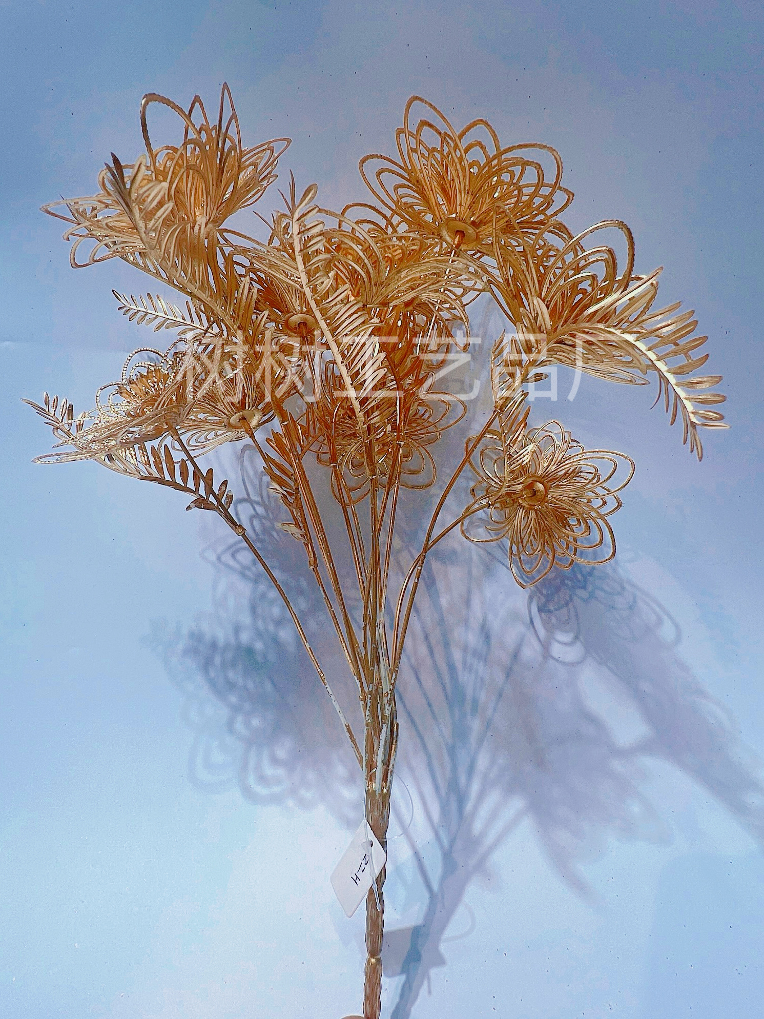 Golden pearl artificial flowers, handcrafted flowers, Christmas flowers, home decoration flower accessories, Christmas flower decoration accessories, bouquets, plastic flowers, artificial flowers, plastic Application Scenario