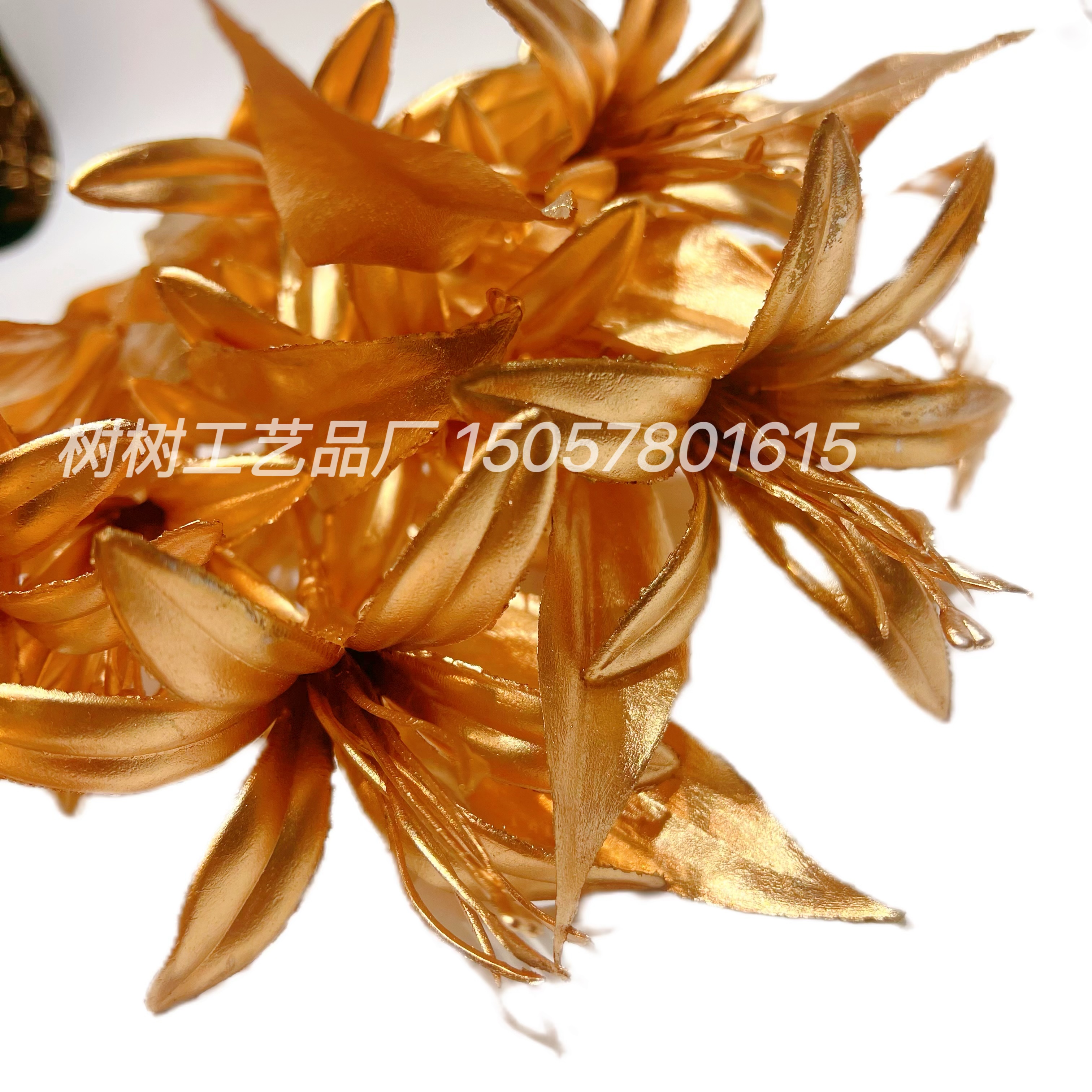 pu bouquets, plastic flowers, artificial flowers, plastic Specification image